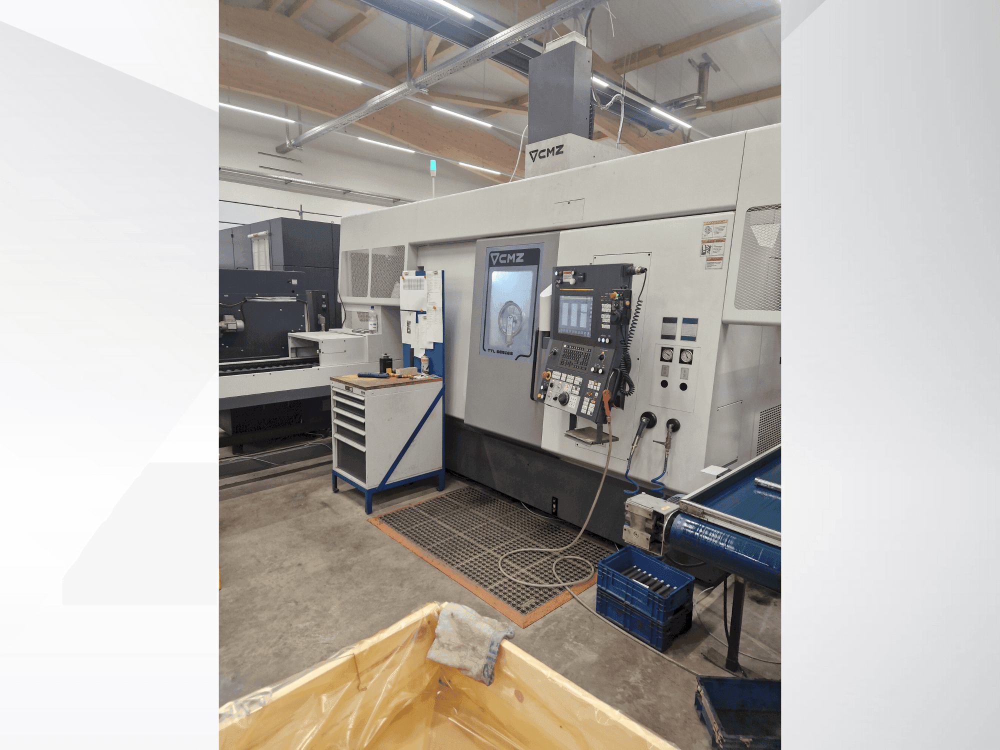 Widok z przodu maszyny CMZ TTL-66-66-TTY-T2Y