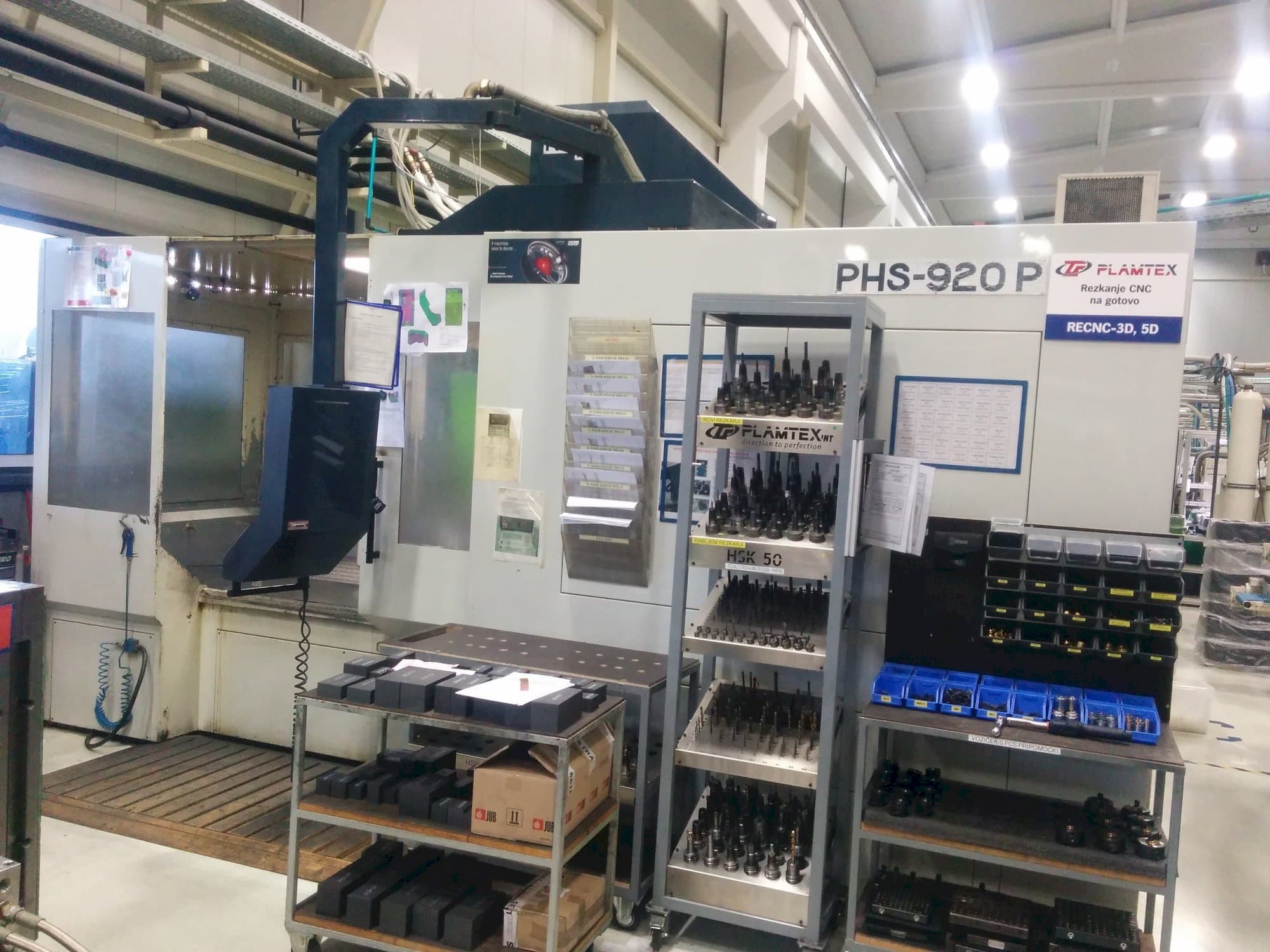 Widok z przodu maszyny Parpas PHS 920P