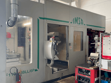Widok z przodu maszyny IMSA TIPO MF1100BBLL 6P