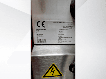 Widok z przodu maszyny ZK GENIUS 700