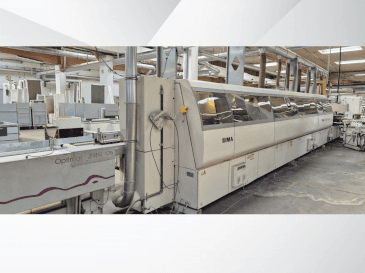 Widok z przodu maszyny IMA Novimat Systems I/R75/1000