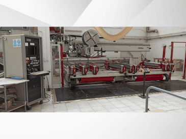 Widok z przodu maszyny IMA BIMA P480V 180/480