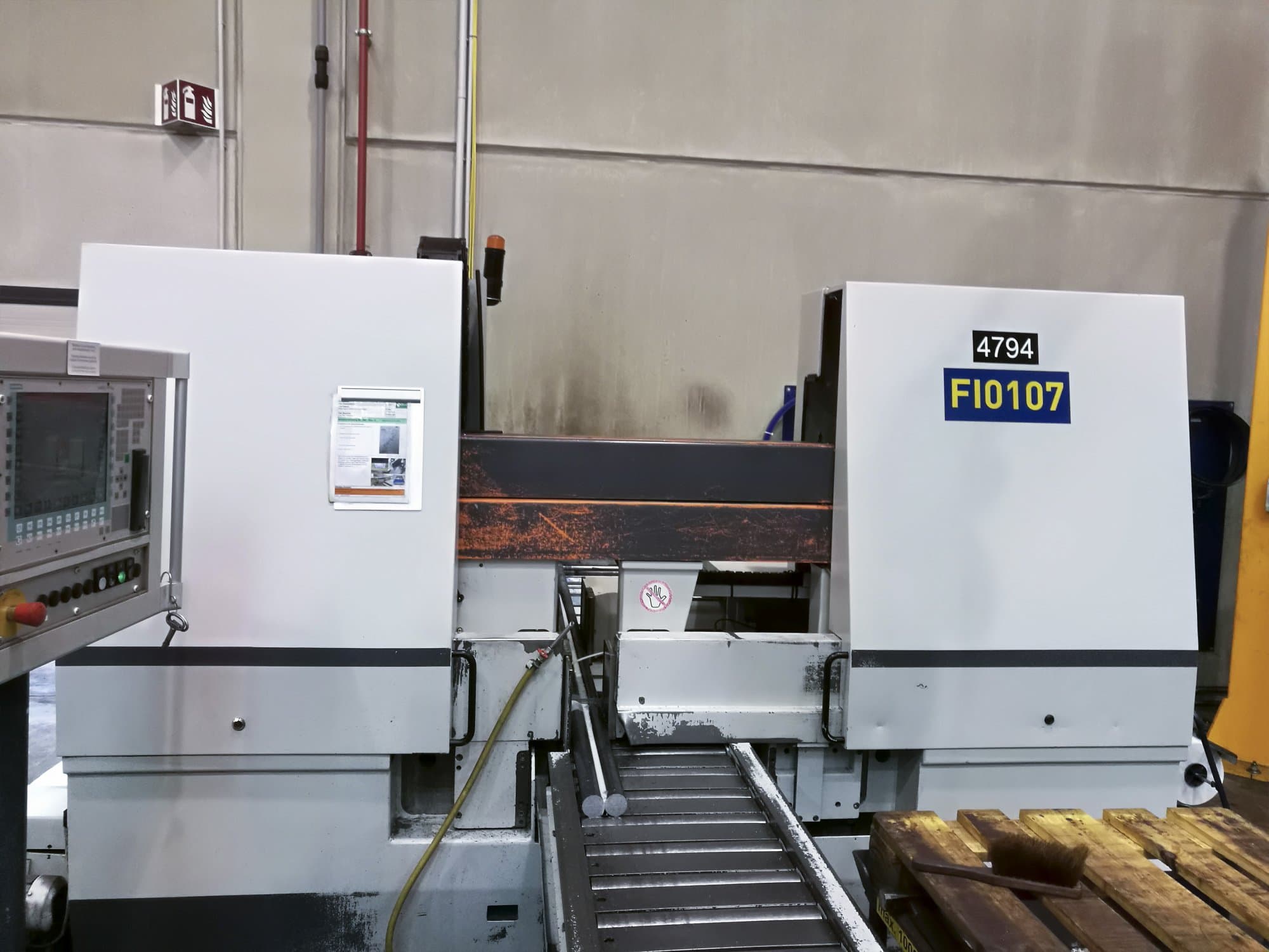 Widok z przodu maszyny KASTO KASTOtec A 3