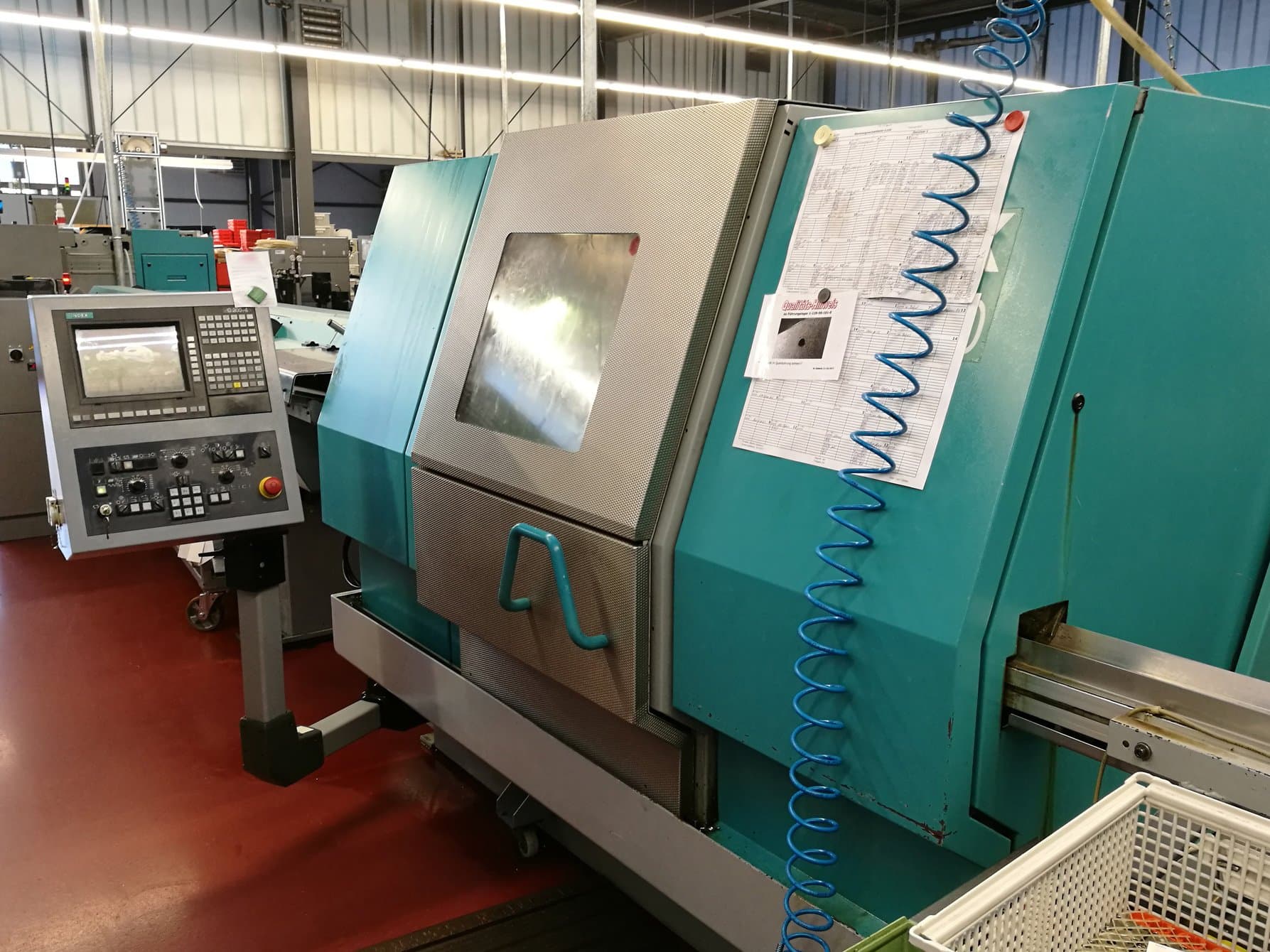 Widok z prawej maszyny Index G200