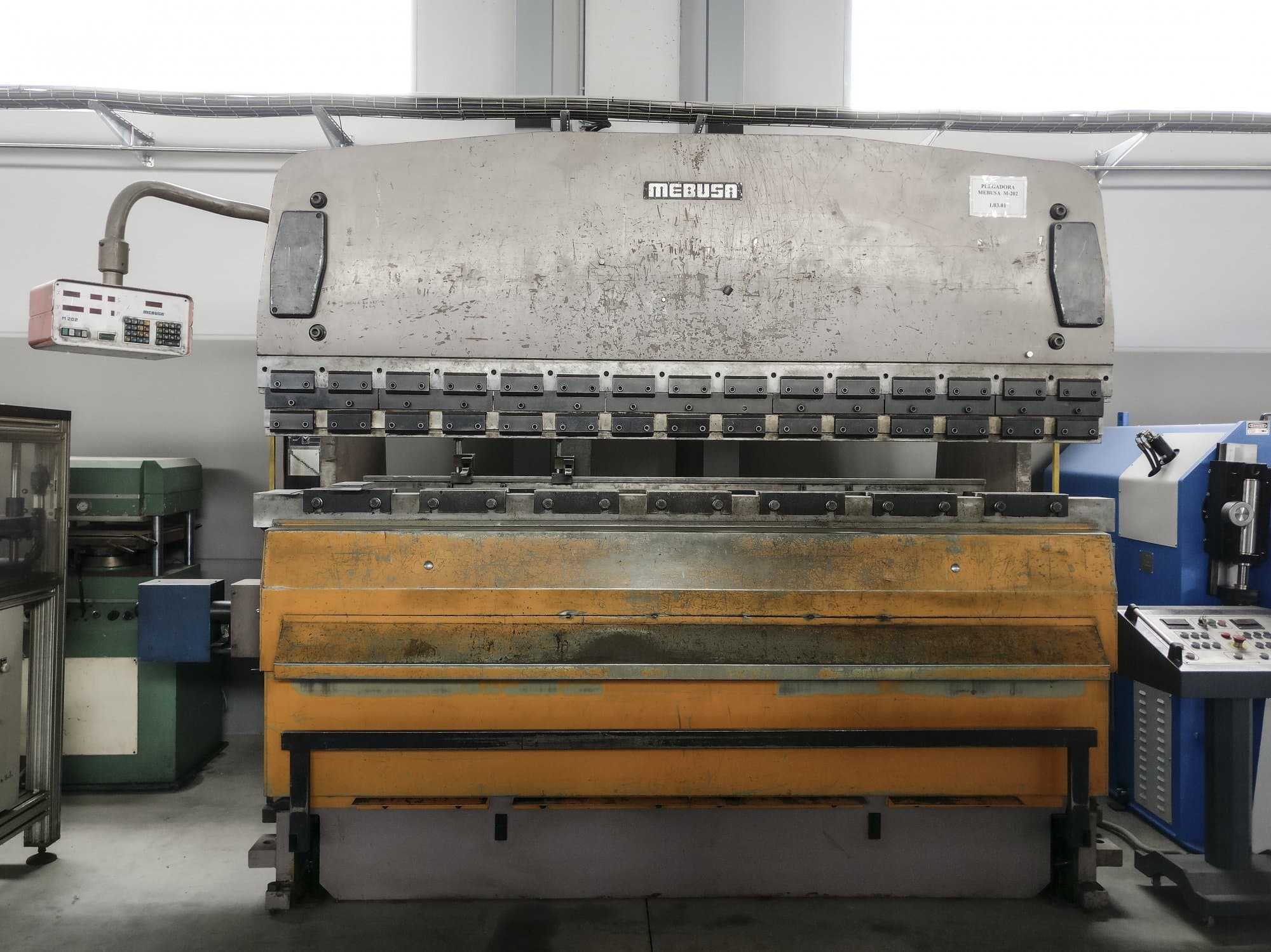 Widok z przodu maszyny MEBUSA PH-173