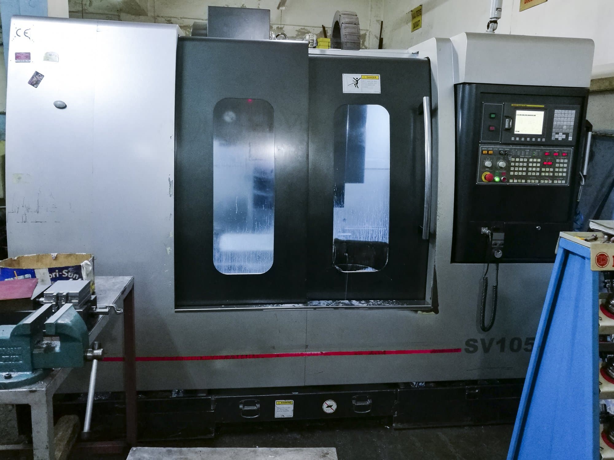 Widok z przodu maszyny Pinnacle SV105