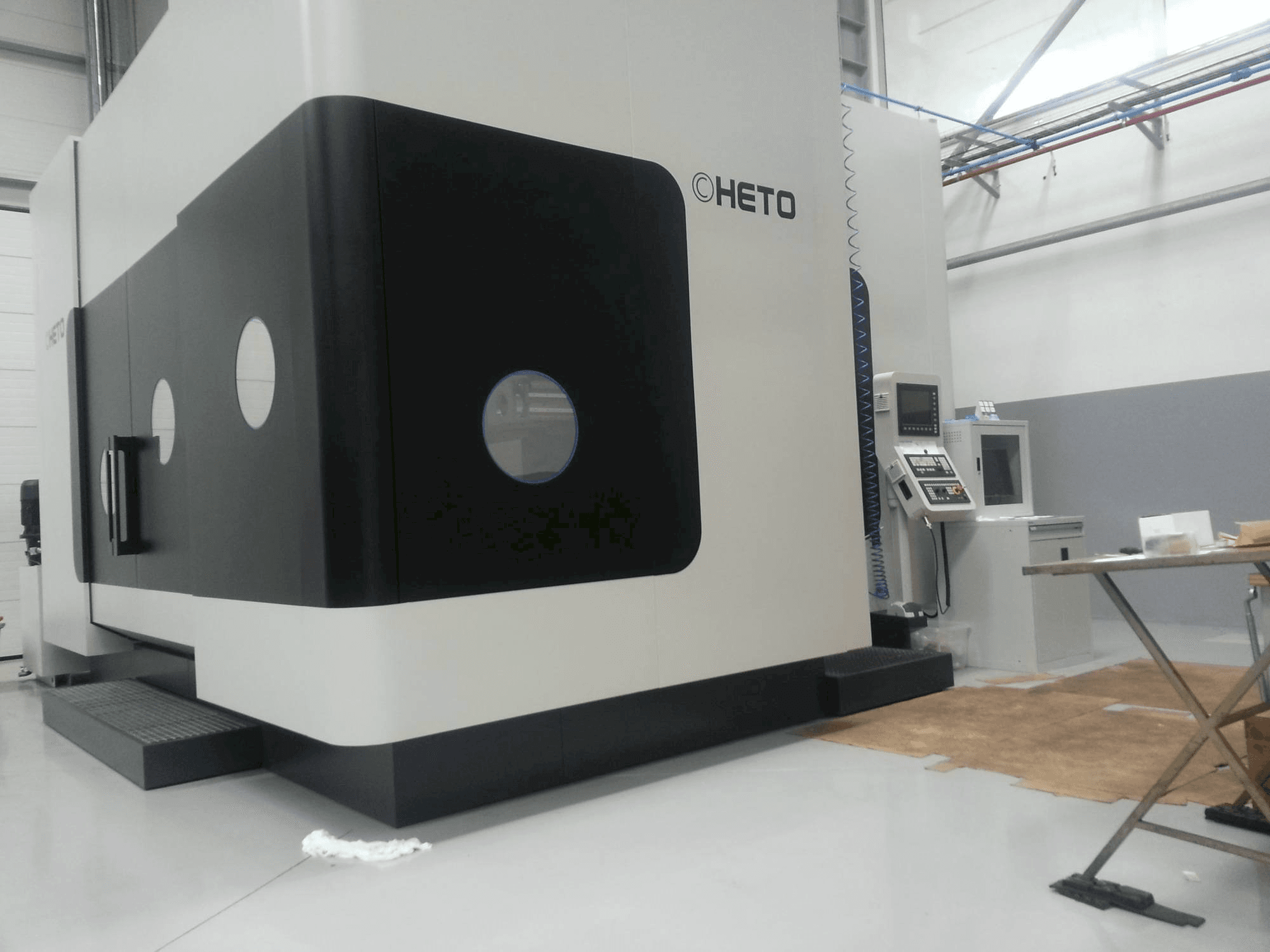 Widok z przodu maszyny CHETO IX3000