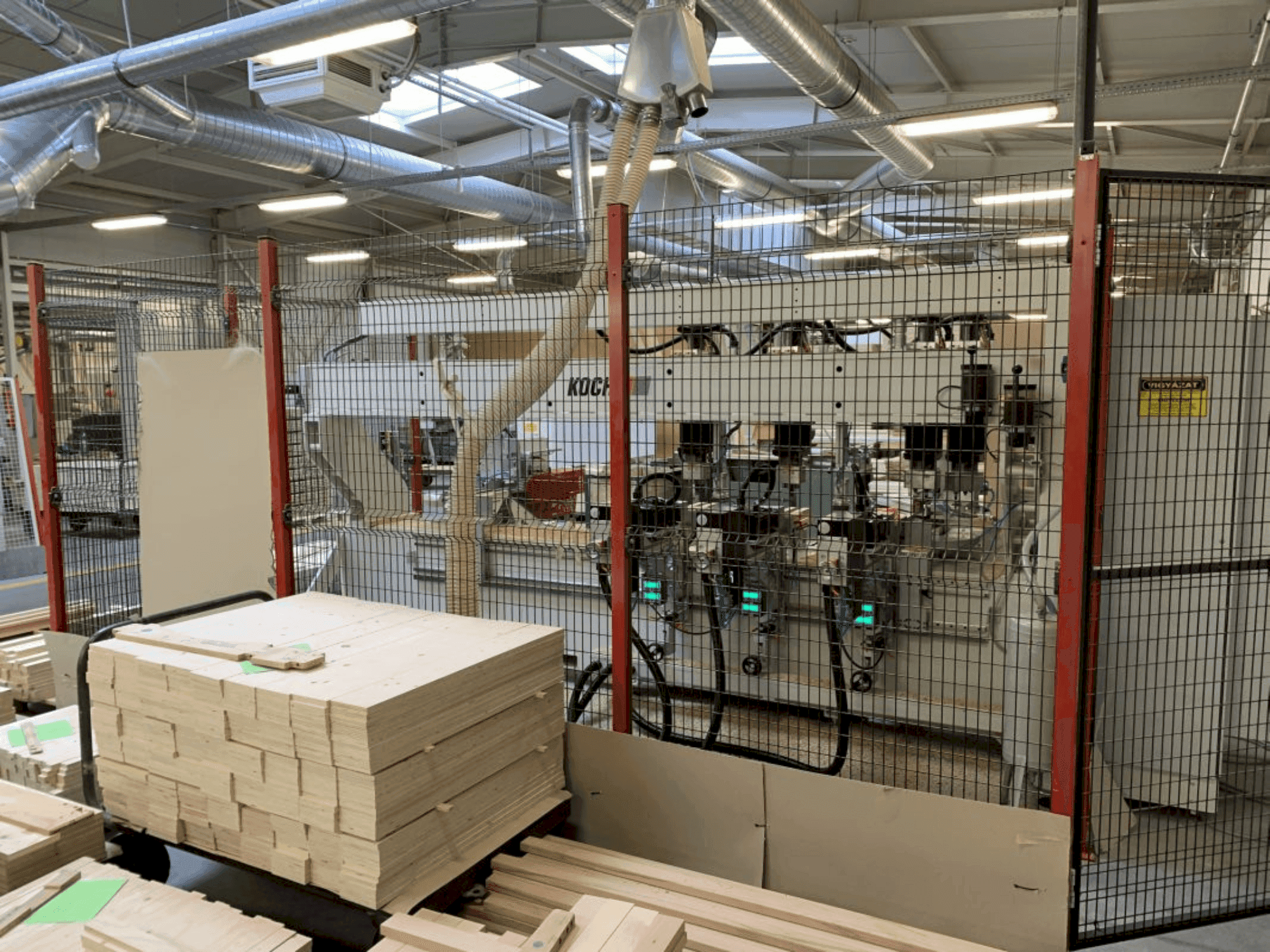 Widok z przodu maszyny KOCH BL 2500 NC select line