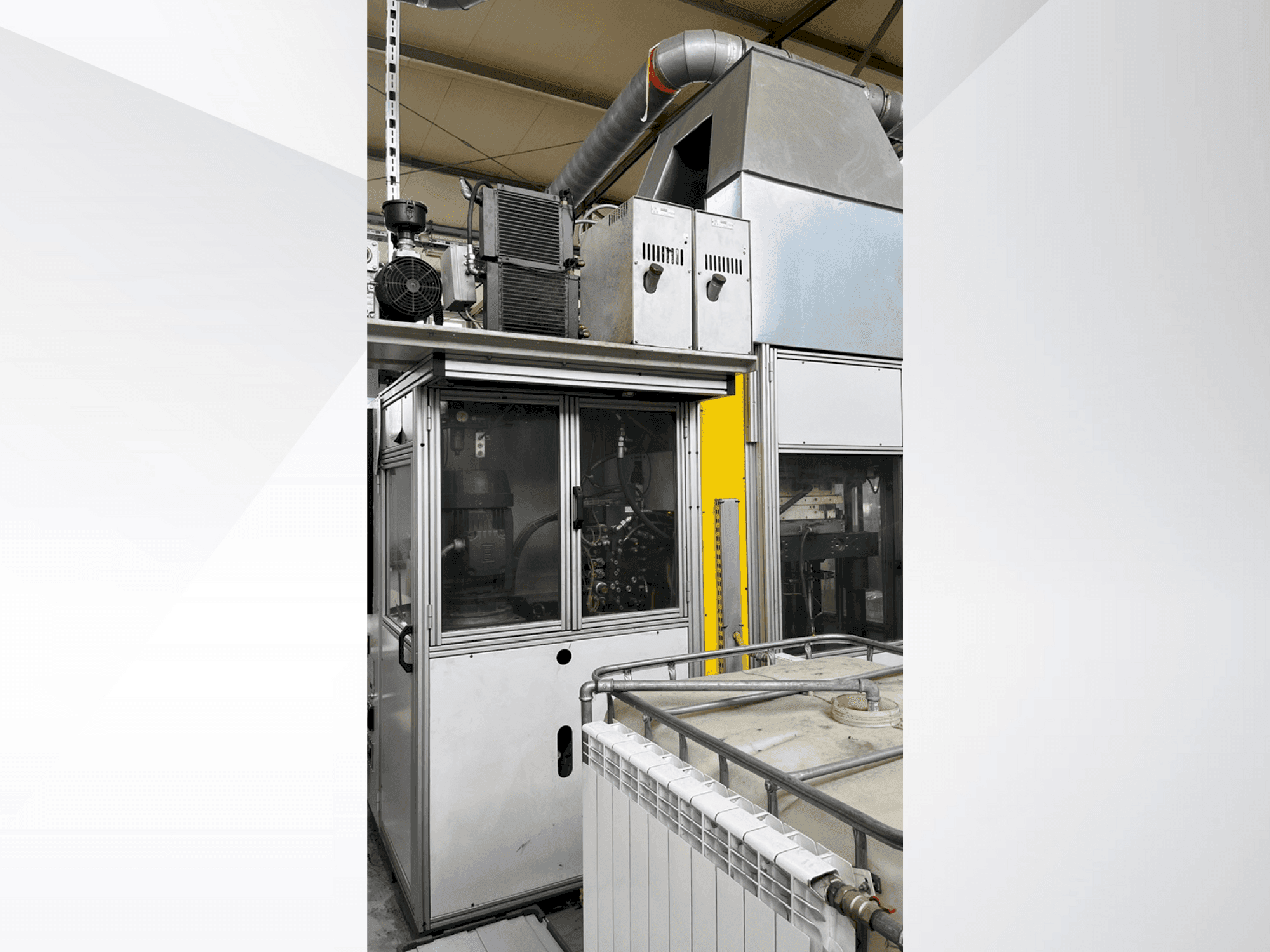 Widok z przodu maszyny Kloeckner Desma 968.250 ZO