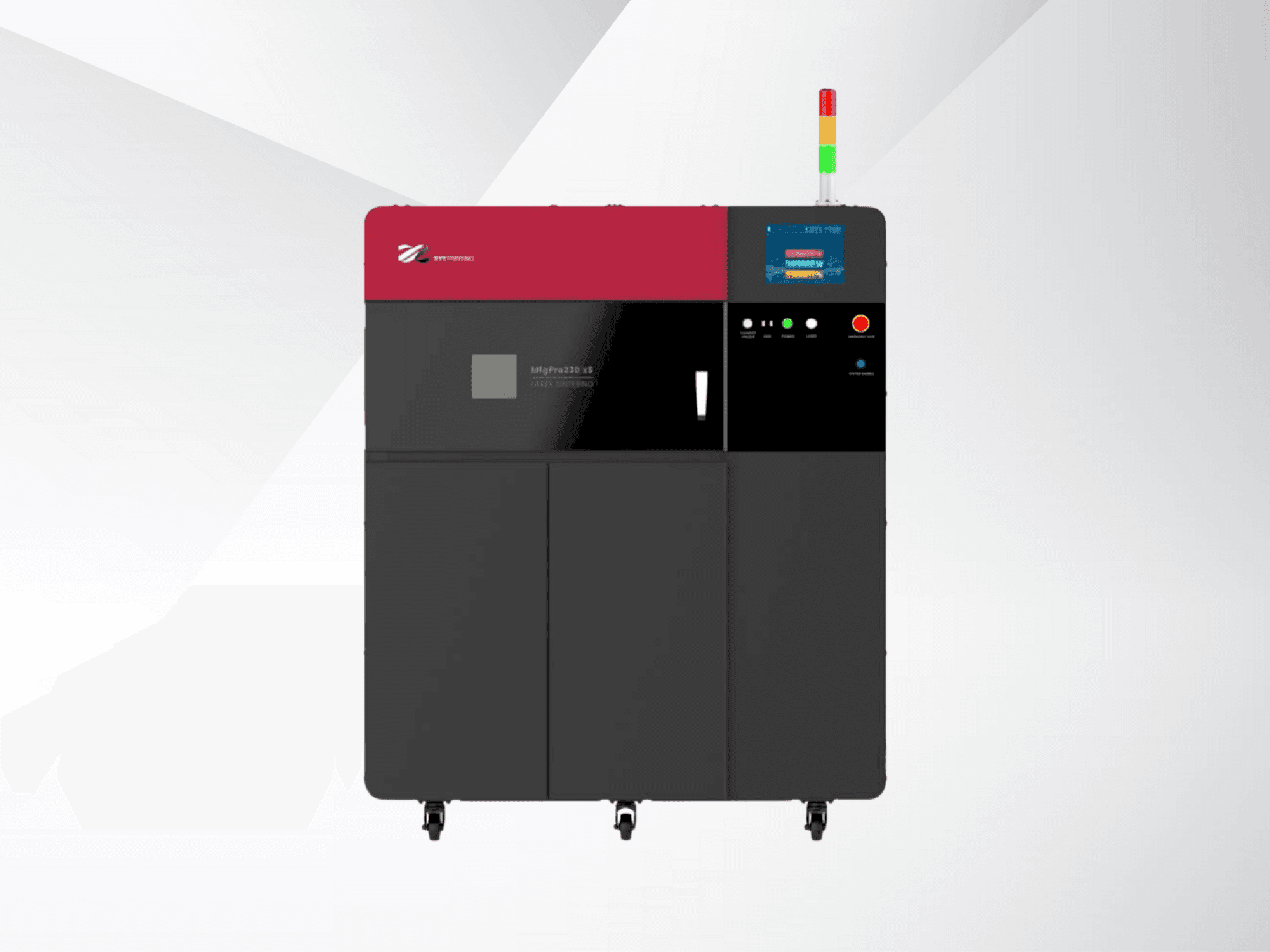 Widok z przodu maszyny XYZprinting MfgPro230 xS