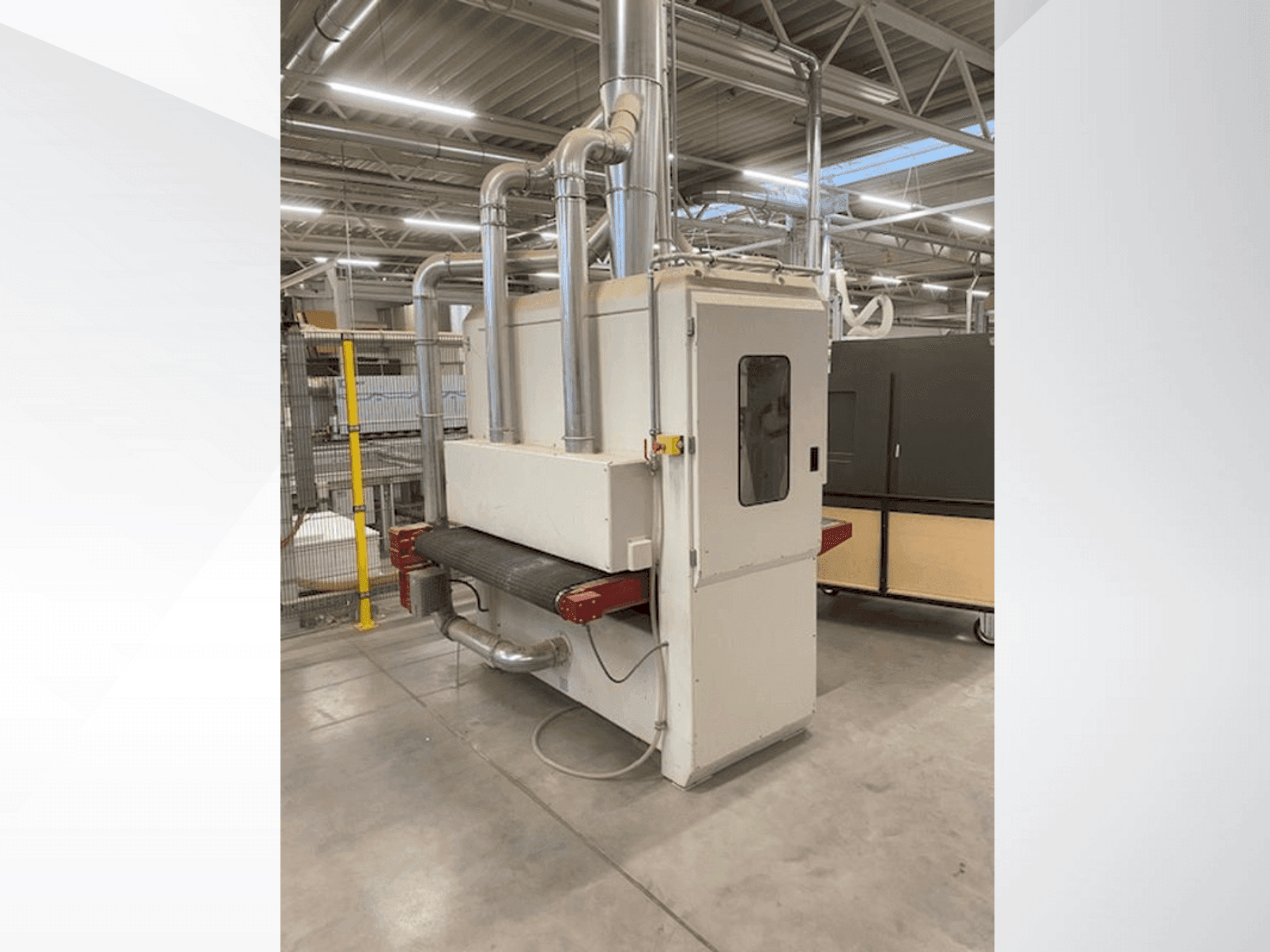 Widok z przodu maszyny WEBER LCE-2000-S-S1350