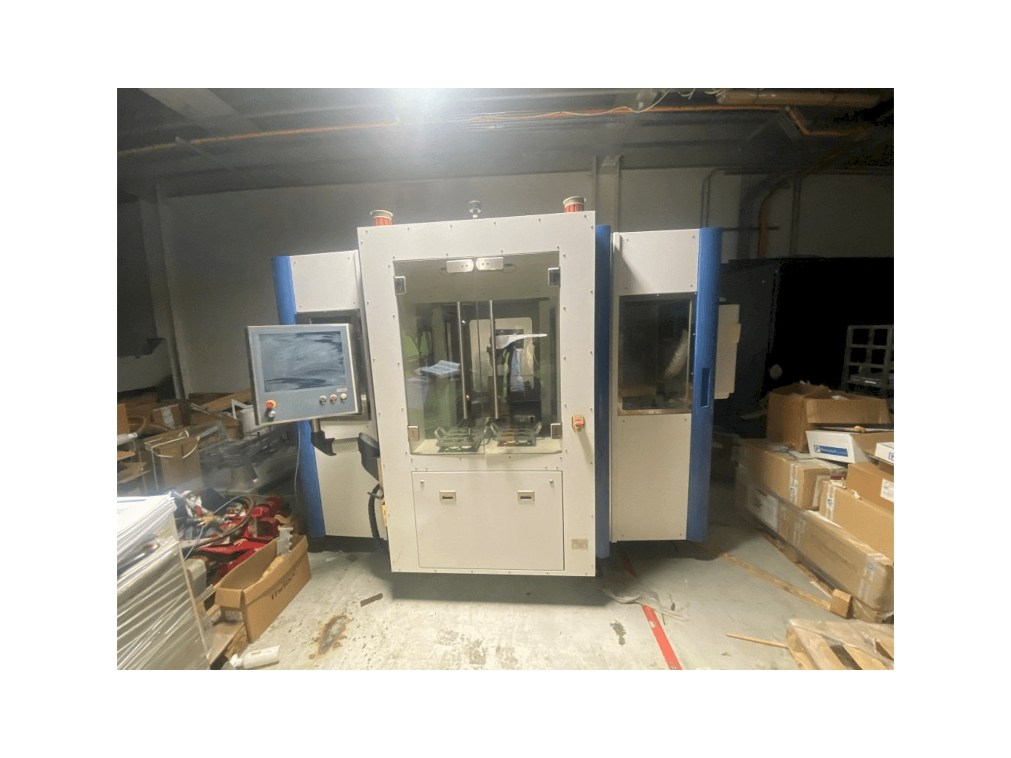 Widok z przodu maszyny IMSTec GmbH