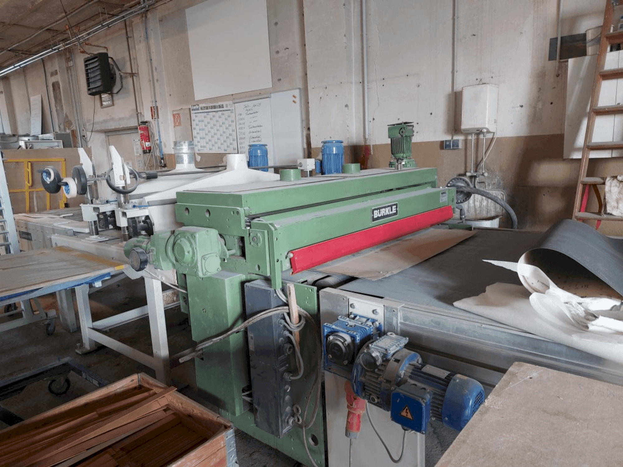 Widok z przodu maszyny BÜRKLE DAL 1 1300