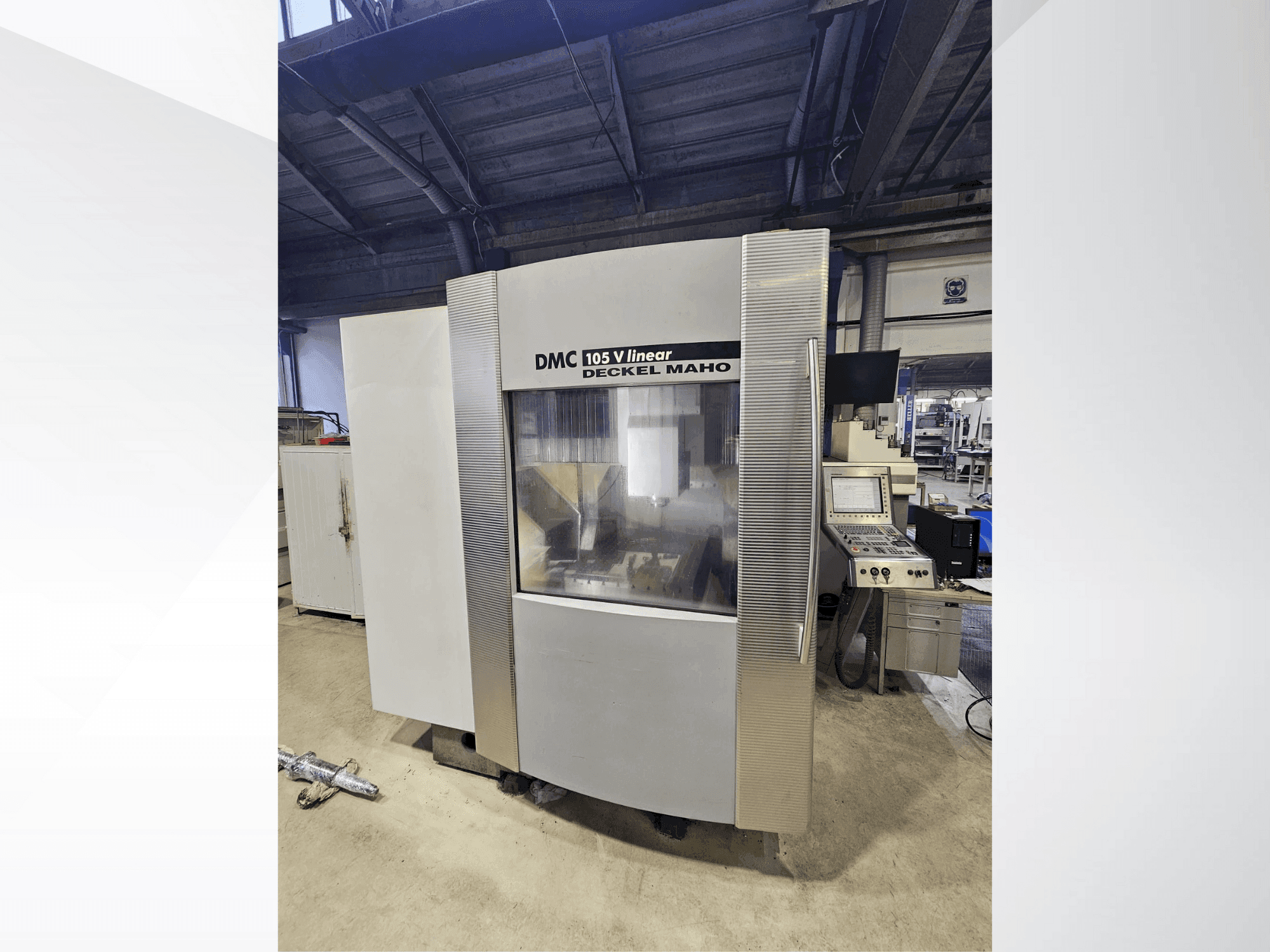 Widok z przodu maszyny DECKEL MAHO DMC 105 V linear