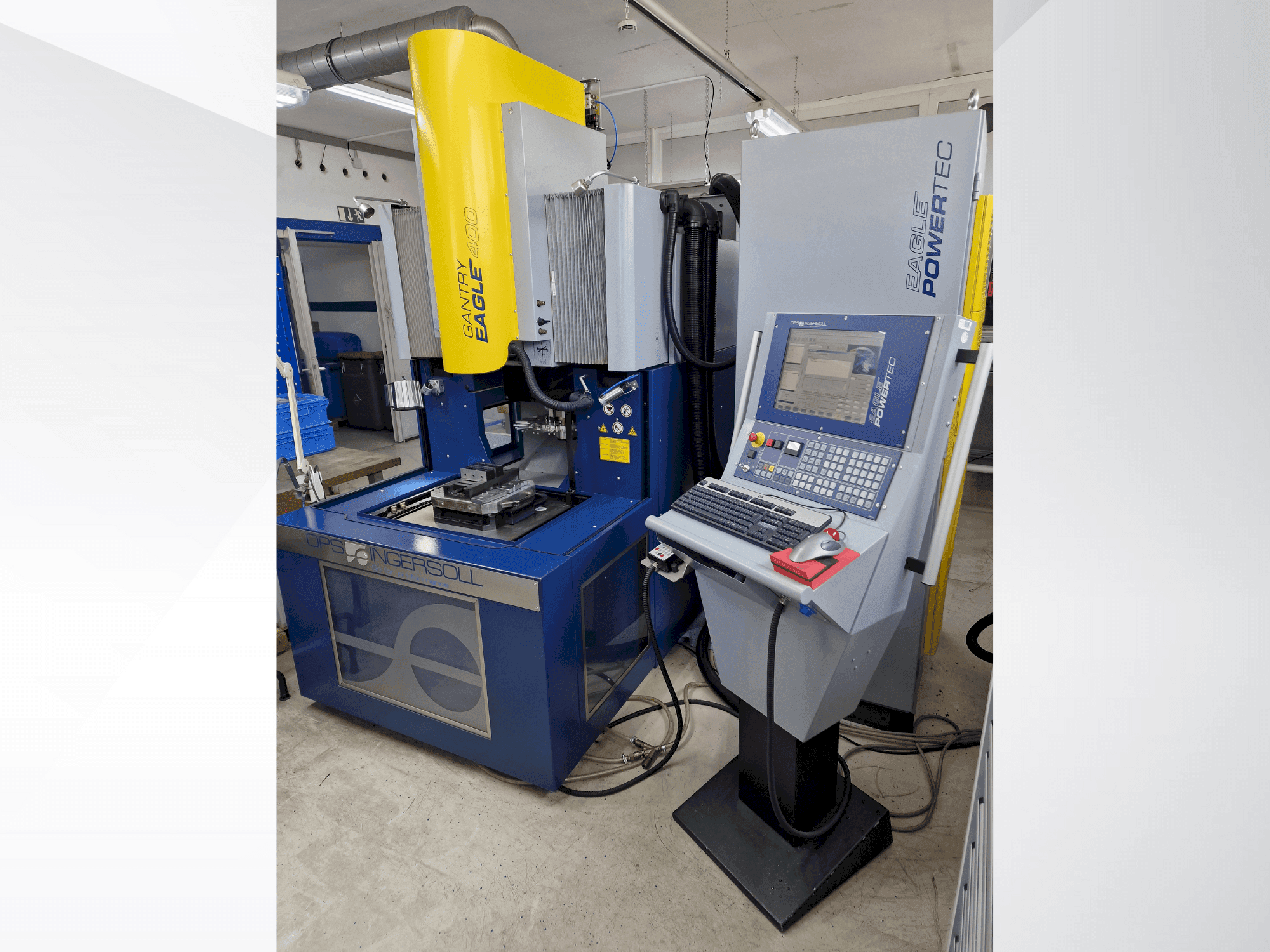 Widok z przodu maszyny OPS INGERSOLL Eagle 400