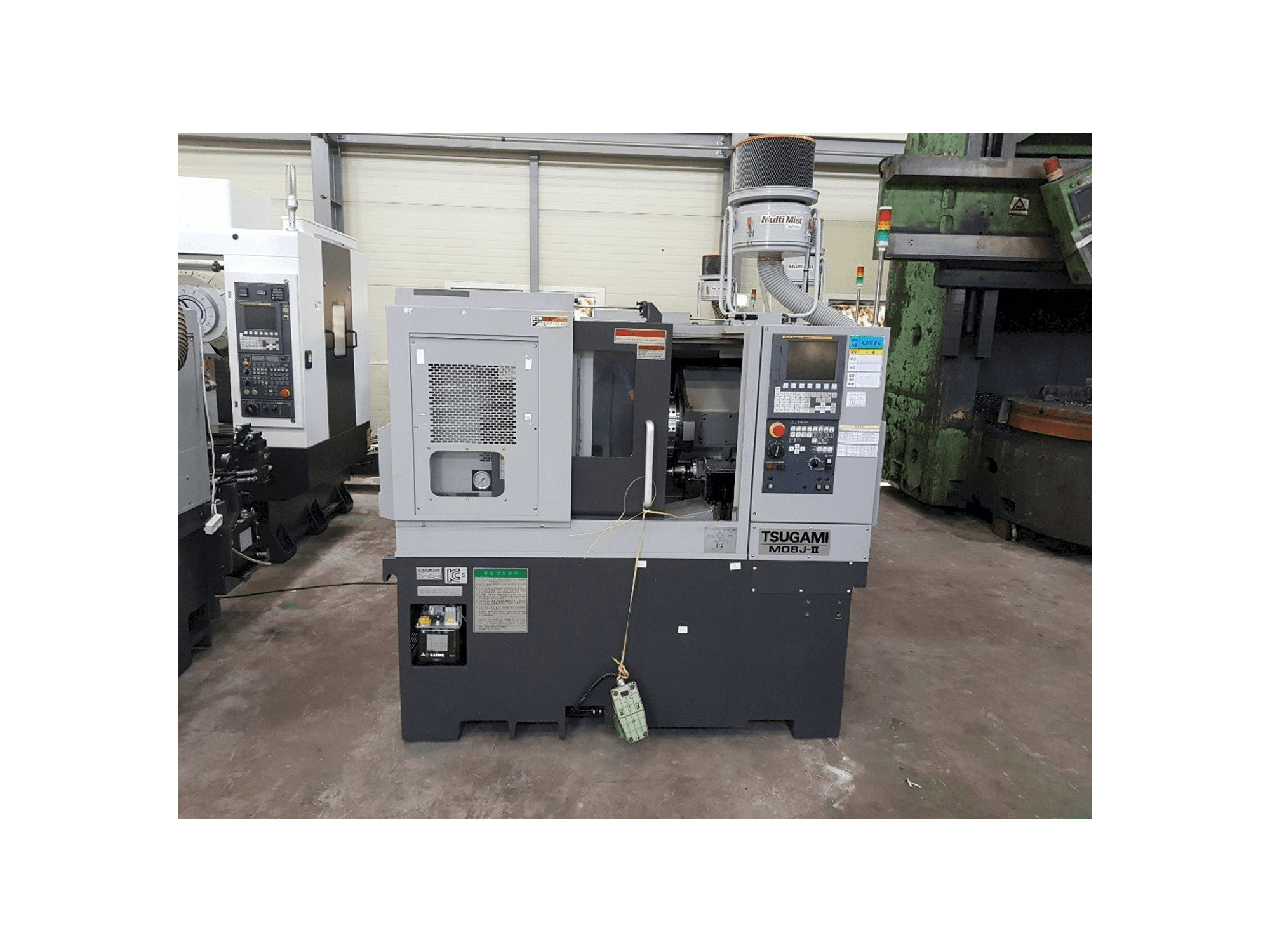 Widok z przodu maszyny TSUGAMI M08J-Ⅱ