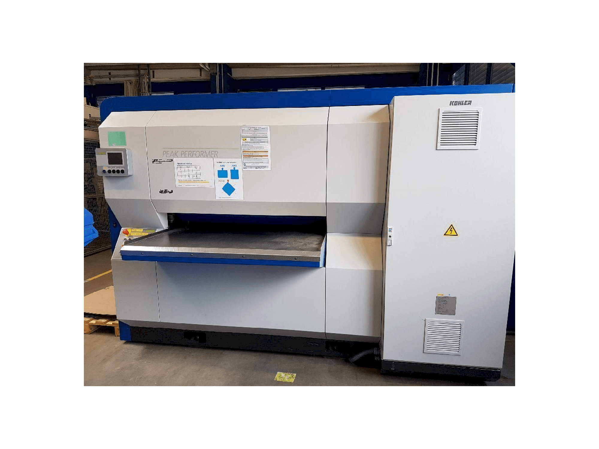 Widok z przodu maszyny KOHLER PEAK PERFORMER PG 40.1250/21