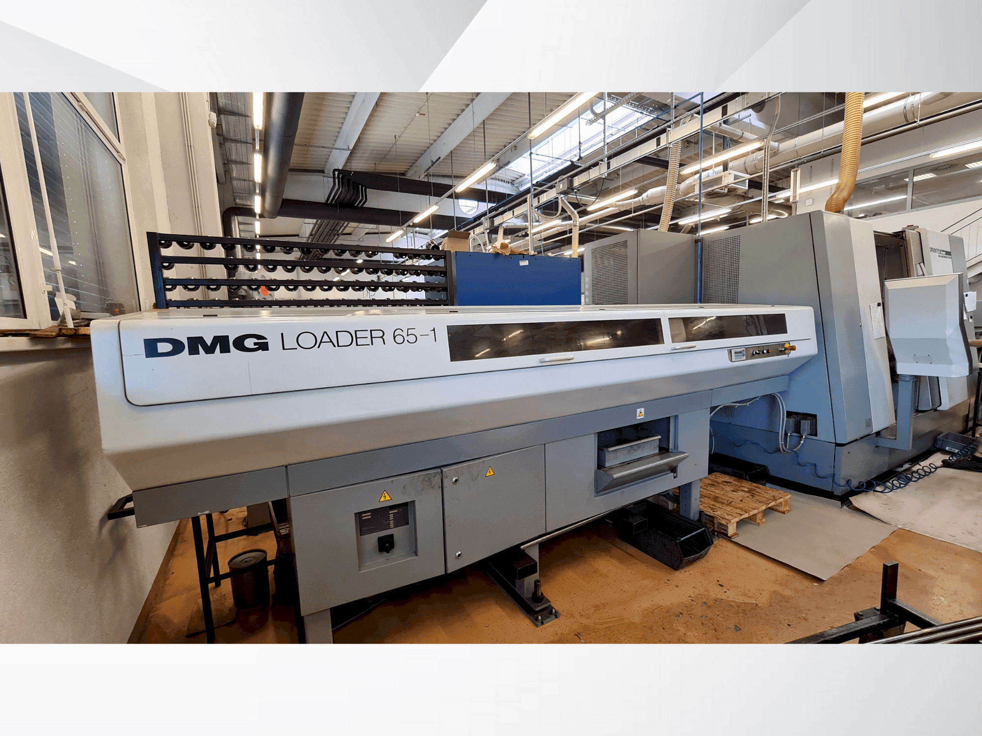 Widok z przodu maszyny Gildemeister DMG GILDEMEISTER SPRINT Linear 65