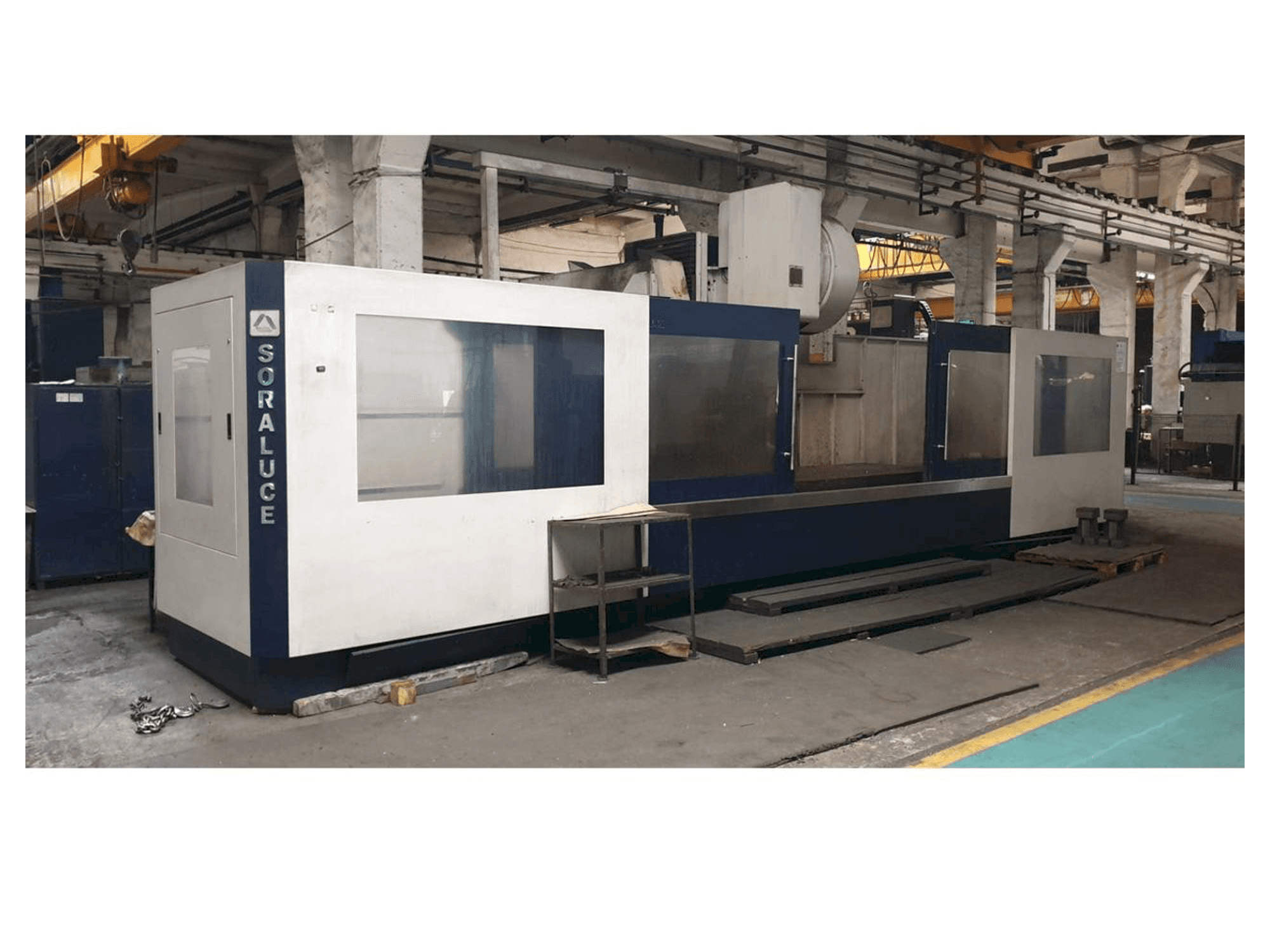 Widok z przodu maszyny Soraluce TA 35