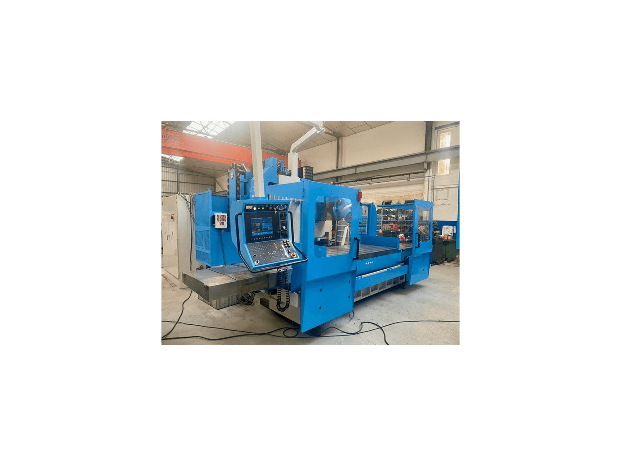 Widok z przodu maszyny MTE BF 2200