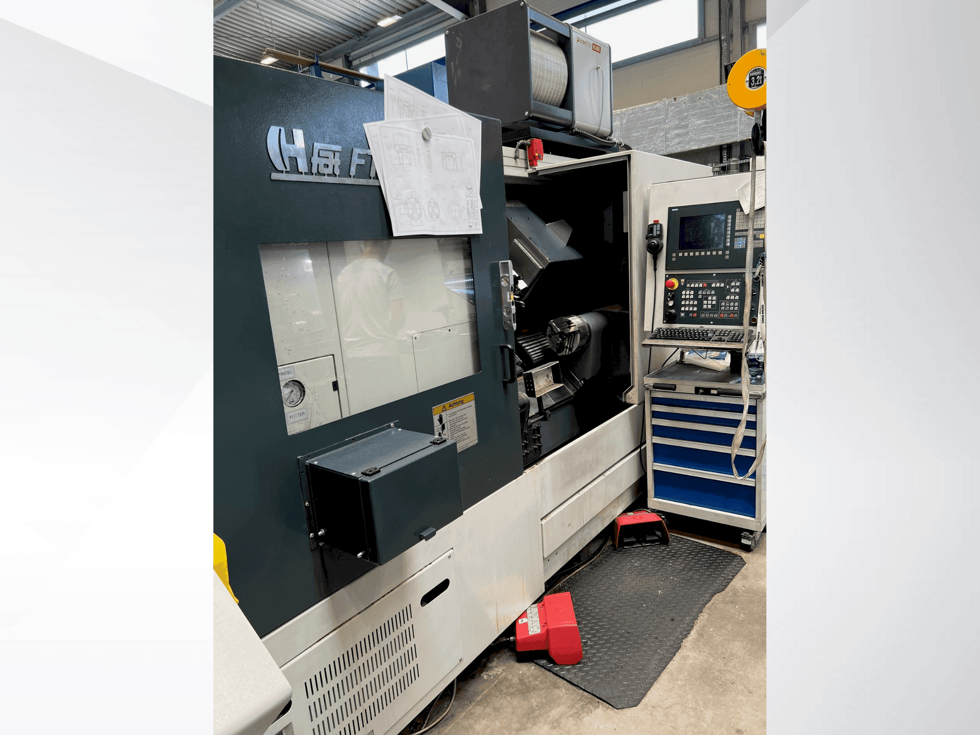 Widok z przodu maszyny FAT FTM 165