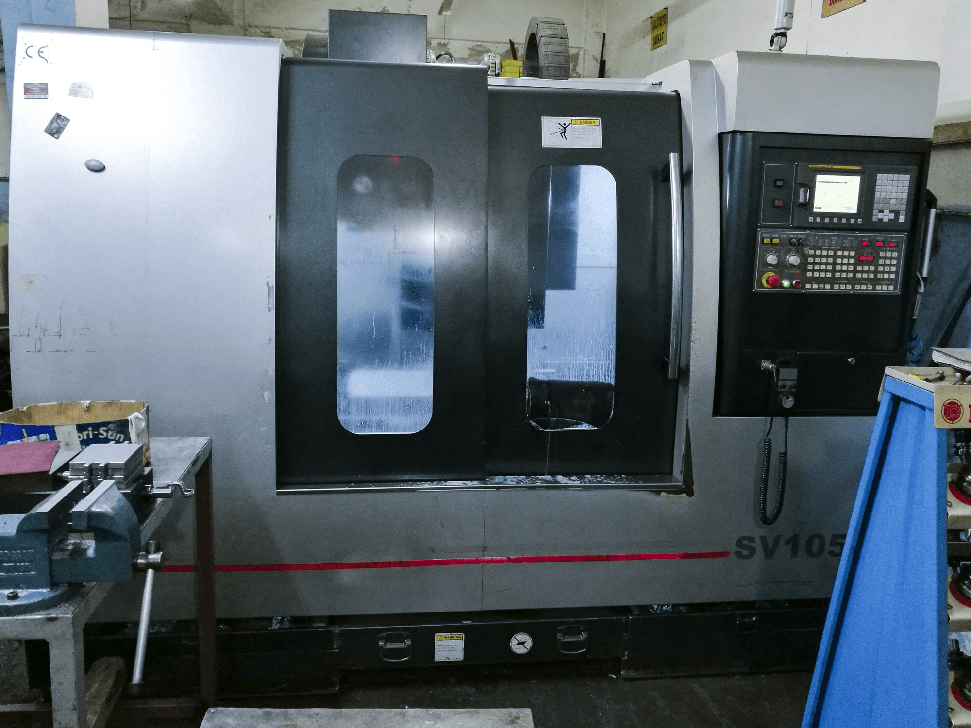 Widok z przodu maszyny Pinnacle SV105