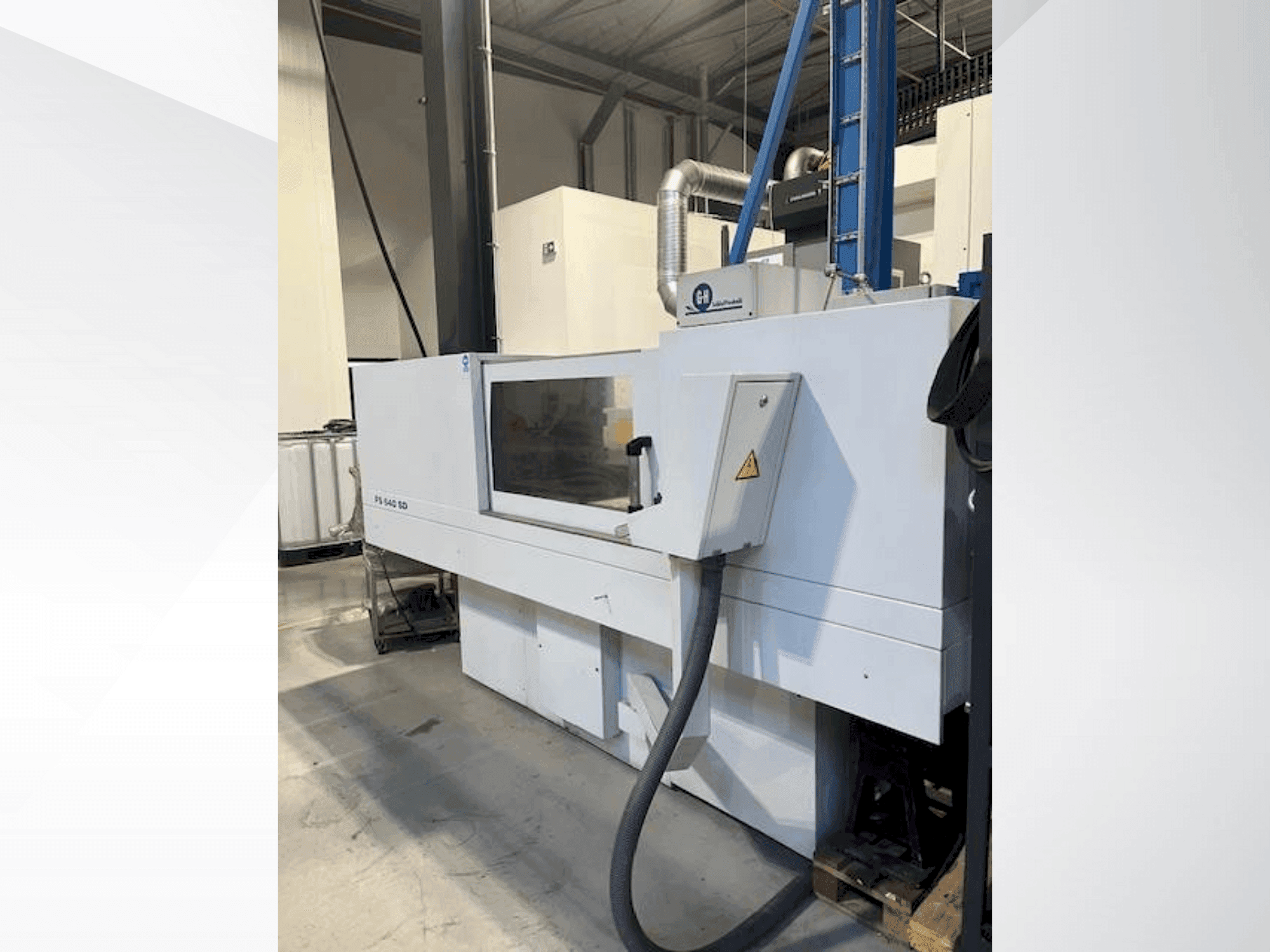 Widok z przodu maszyny GEIBEL & HOTZ FS 640 SD