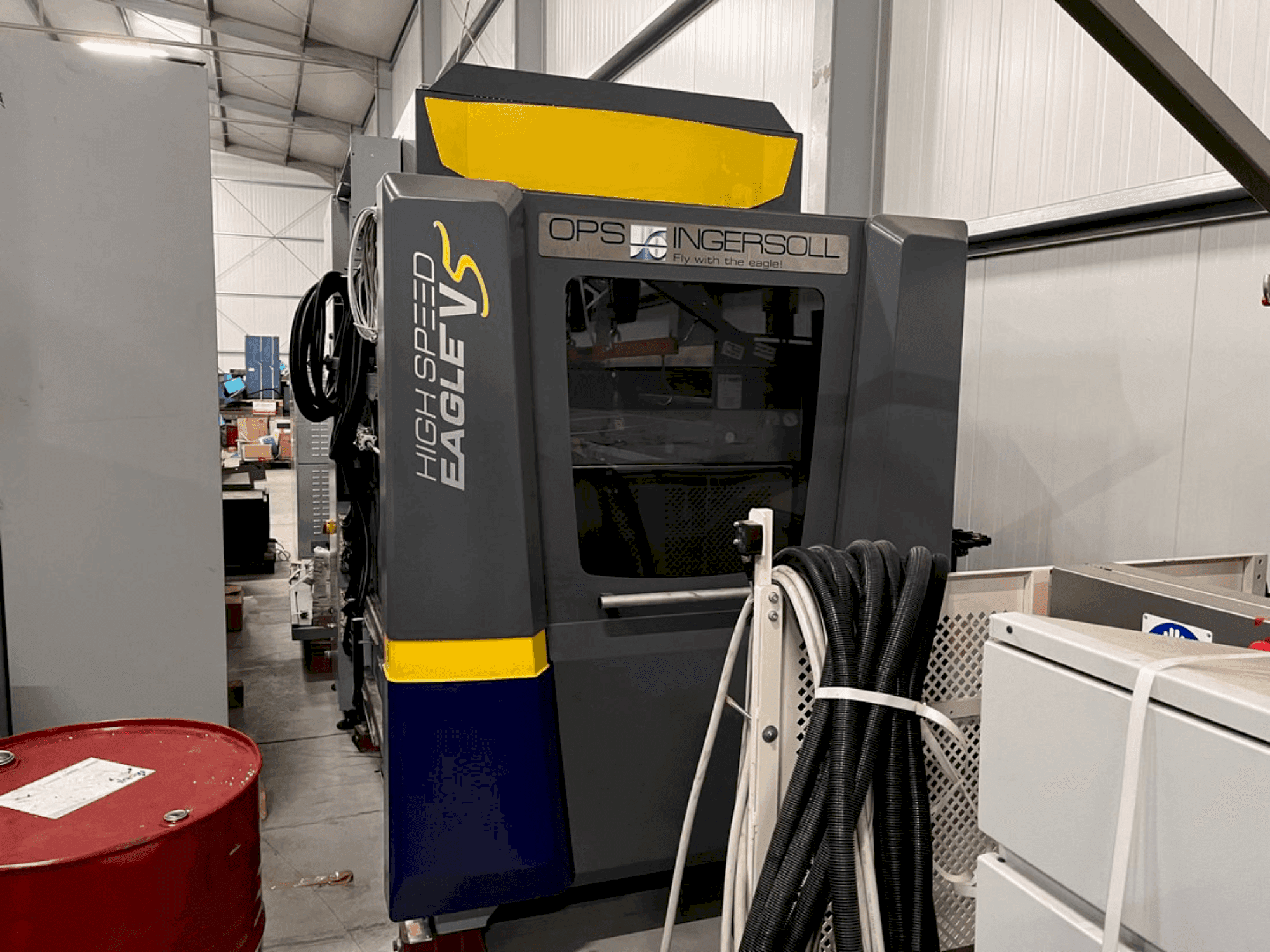 Widok z przodu maszyny INGERSOLL High Speed Eagle V5