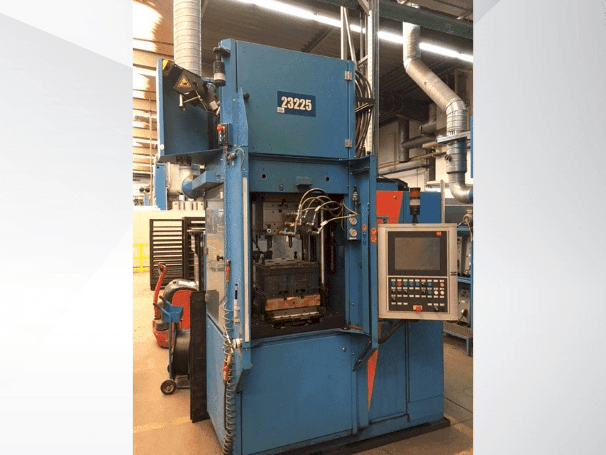 Widok z przodu maszyny MAPLAN MFT 750/160 edition S