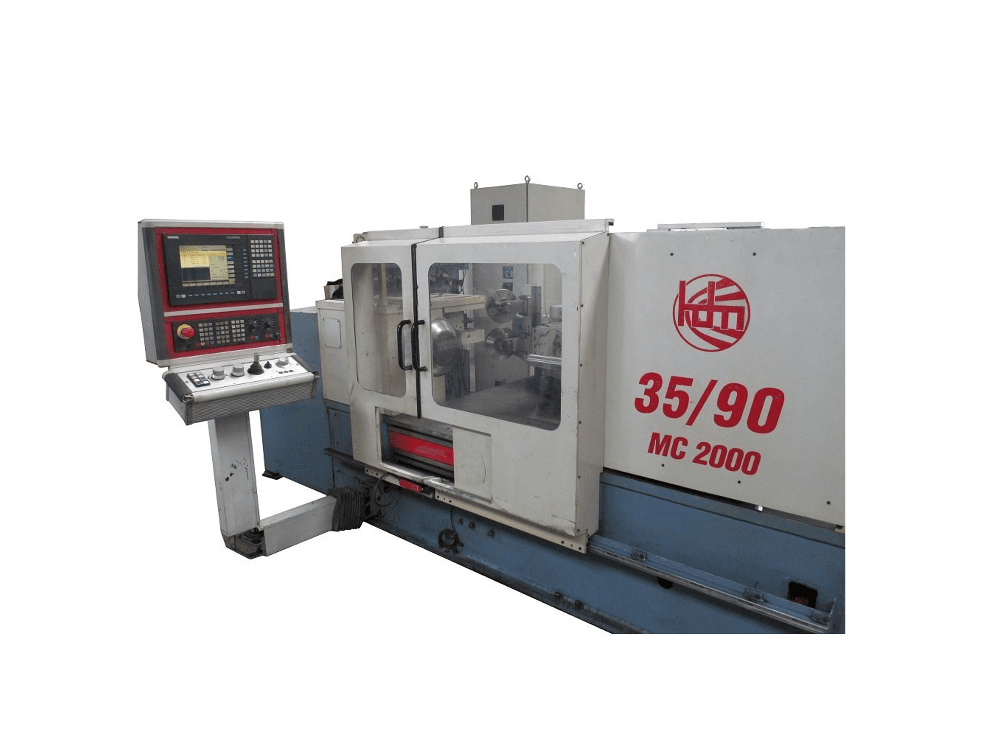 Widok z przodu maszyny HDM 35/90 MC 2000