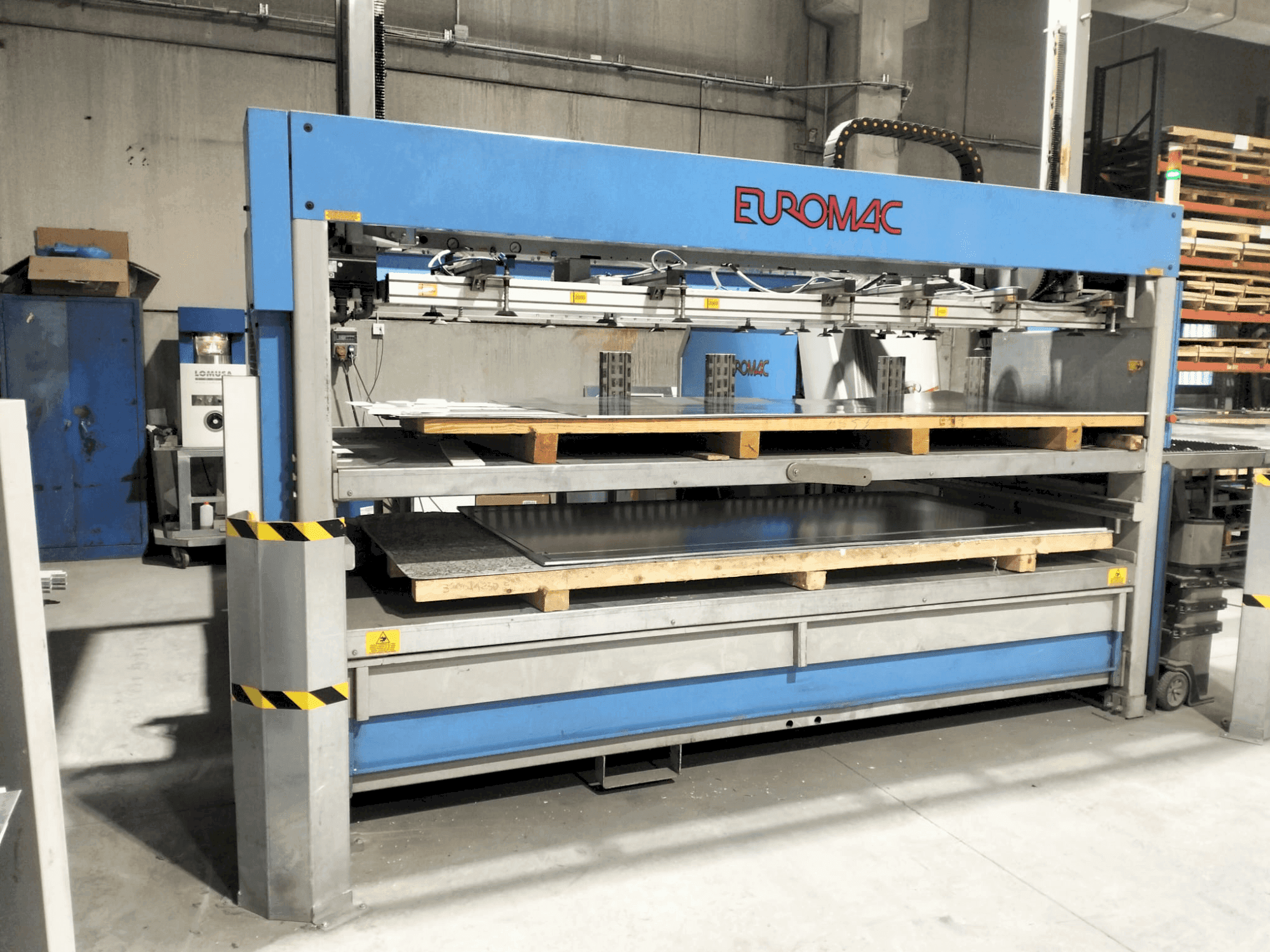 Widok z przodu maszyny Euromac MTX FLEX12