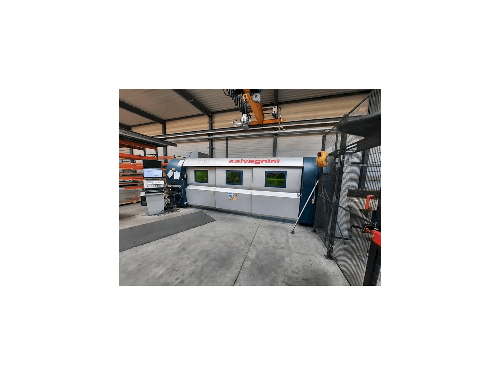 Widok z przodu maszyny Salvagnini L3 - 4020