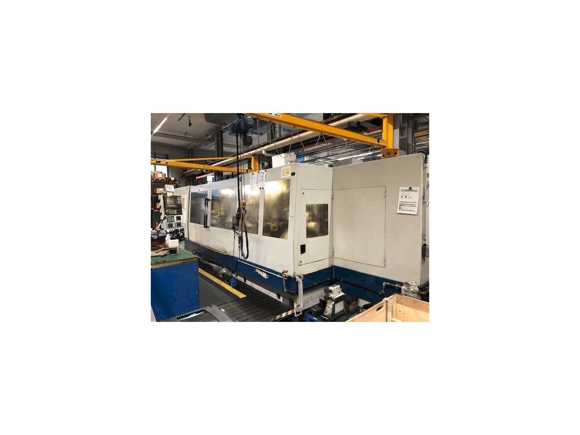 Widok z przodu maszyny Tacchella Pulsar