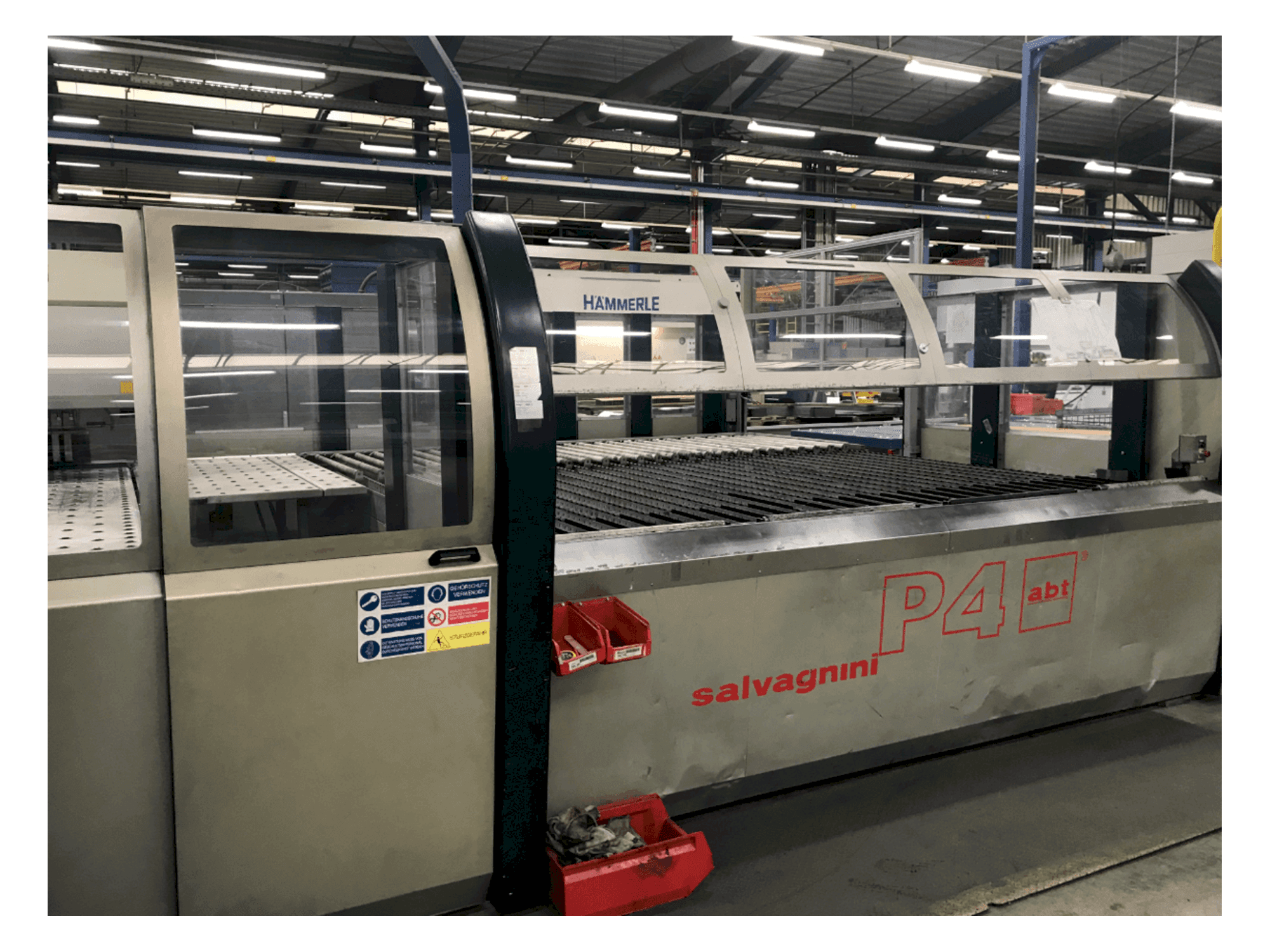 Widok z przodu maszyny Salvagnini S4S-40 / P4-3216