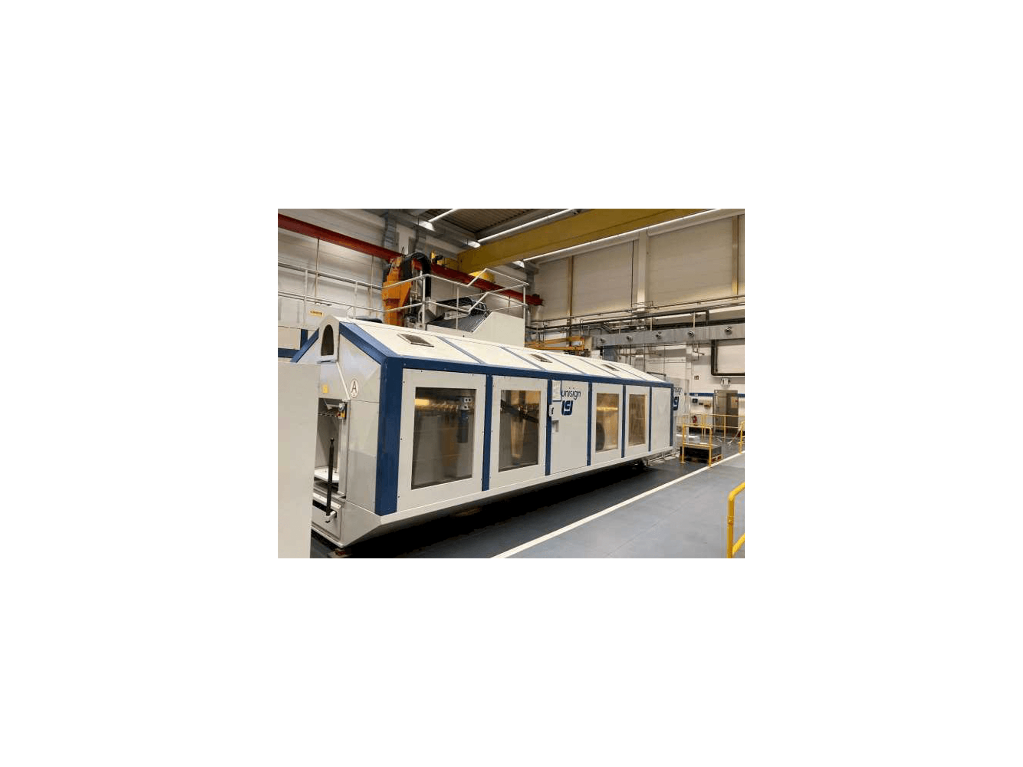 Widok z przodu maszyny Unisign UNICOM 8