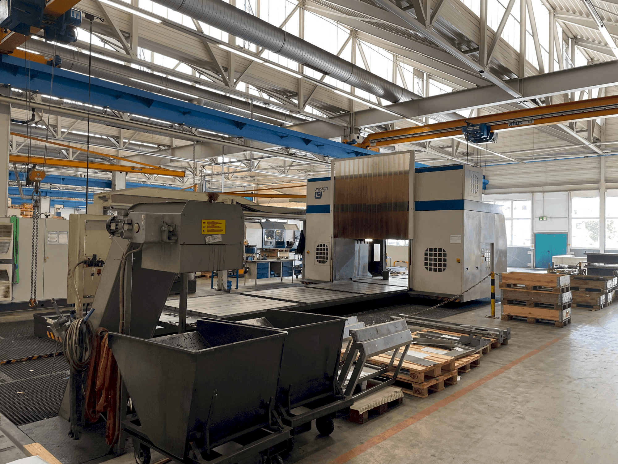 Widok z przodu maszyny Unisign UNIPORT 6000