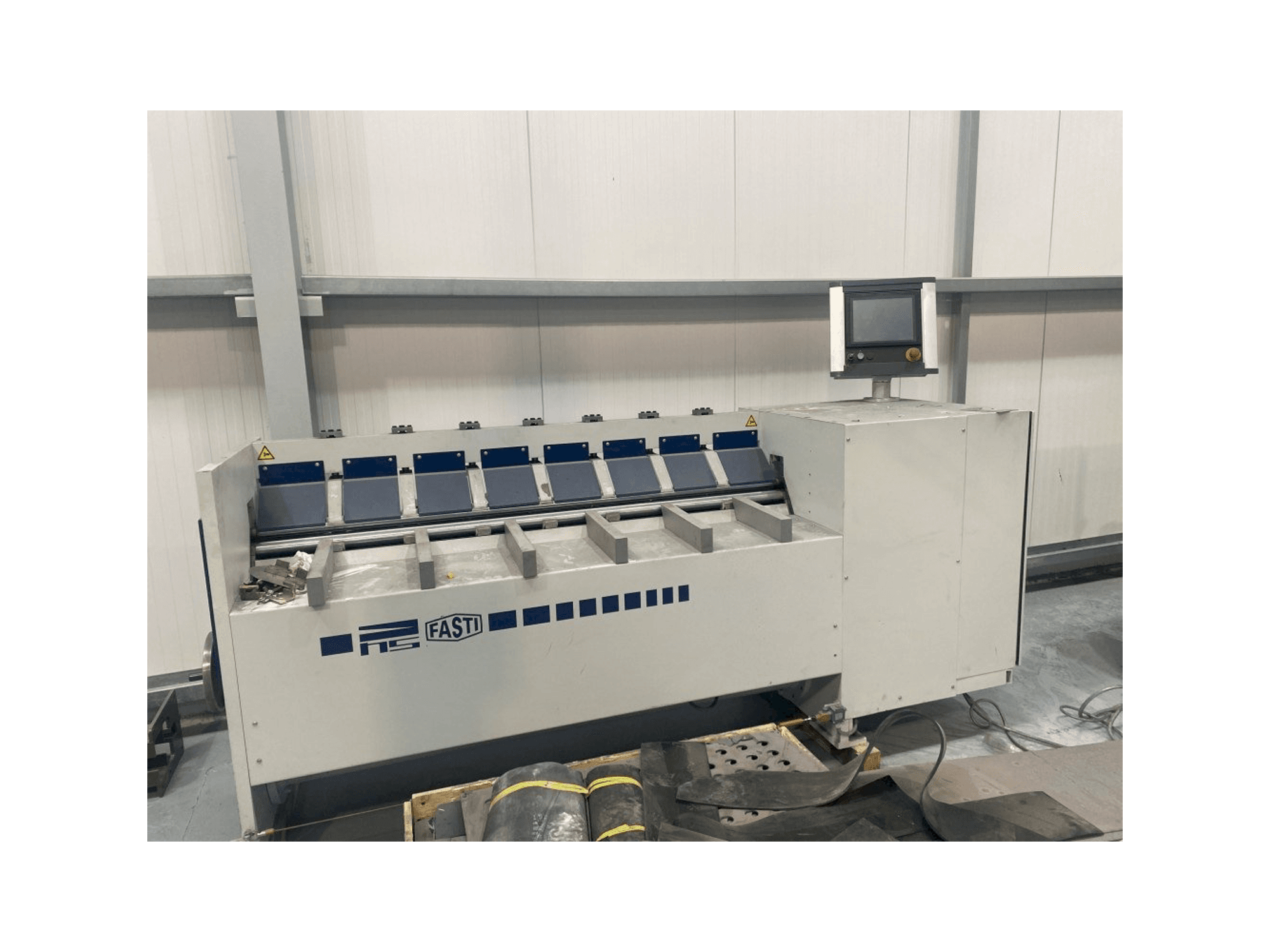 Widok z przodu maszyny Schröder Fasti Model 145