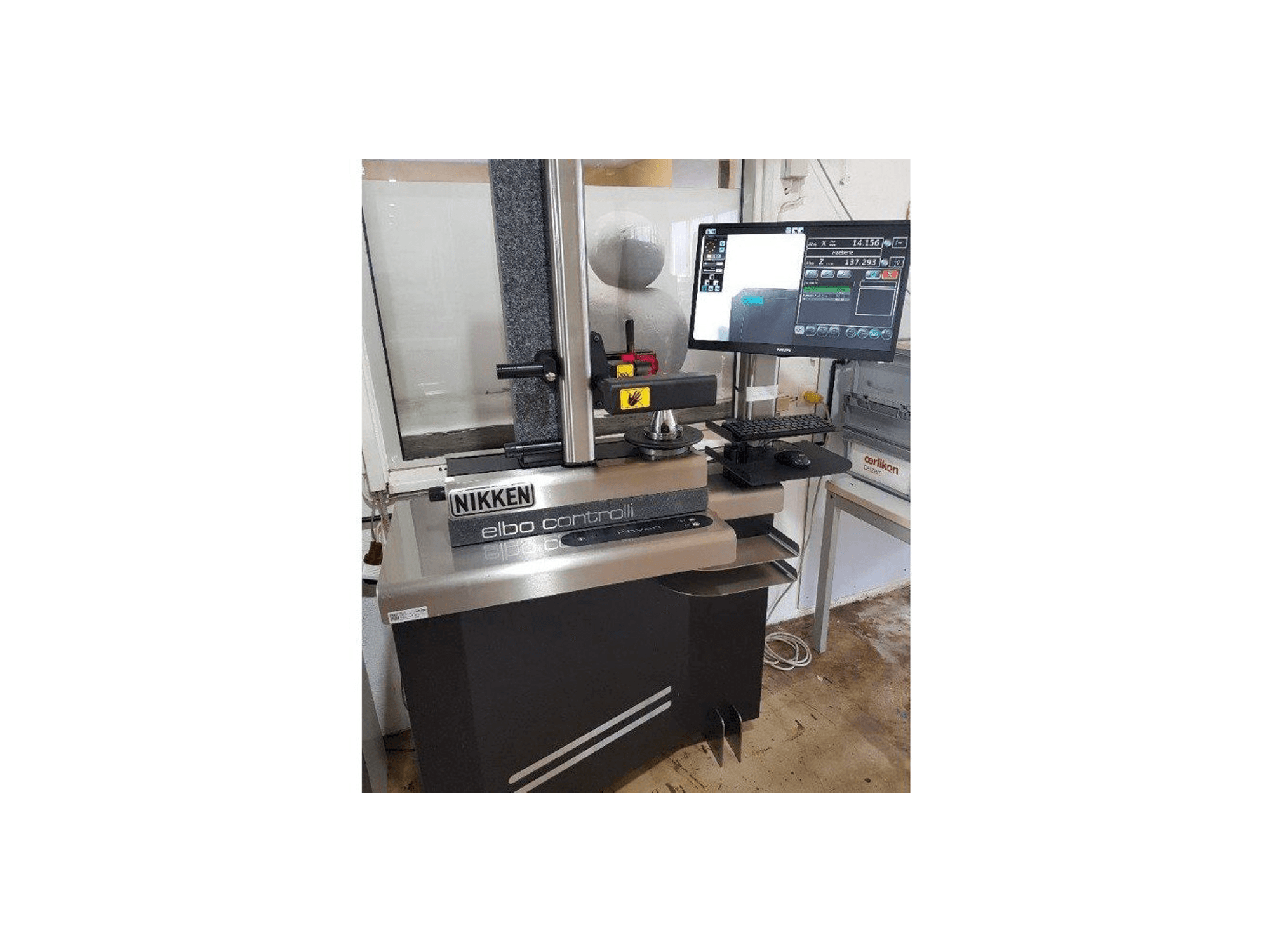Widok z przodu maszyny NIKKEN elbo controlli kyan-TW
