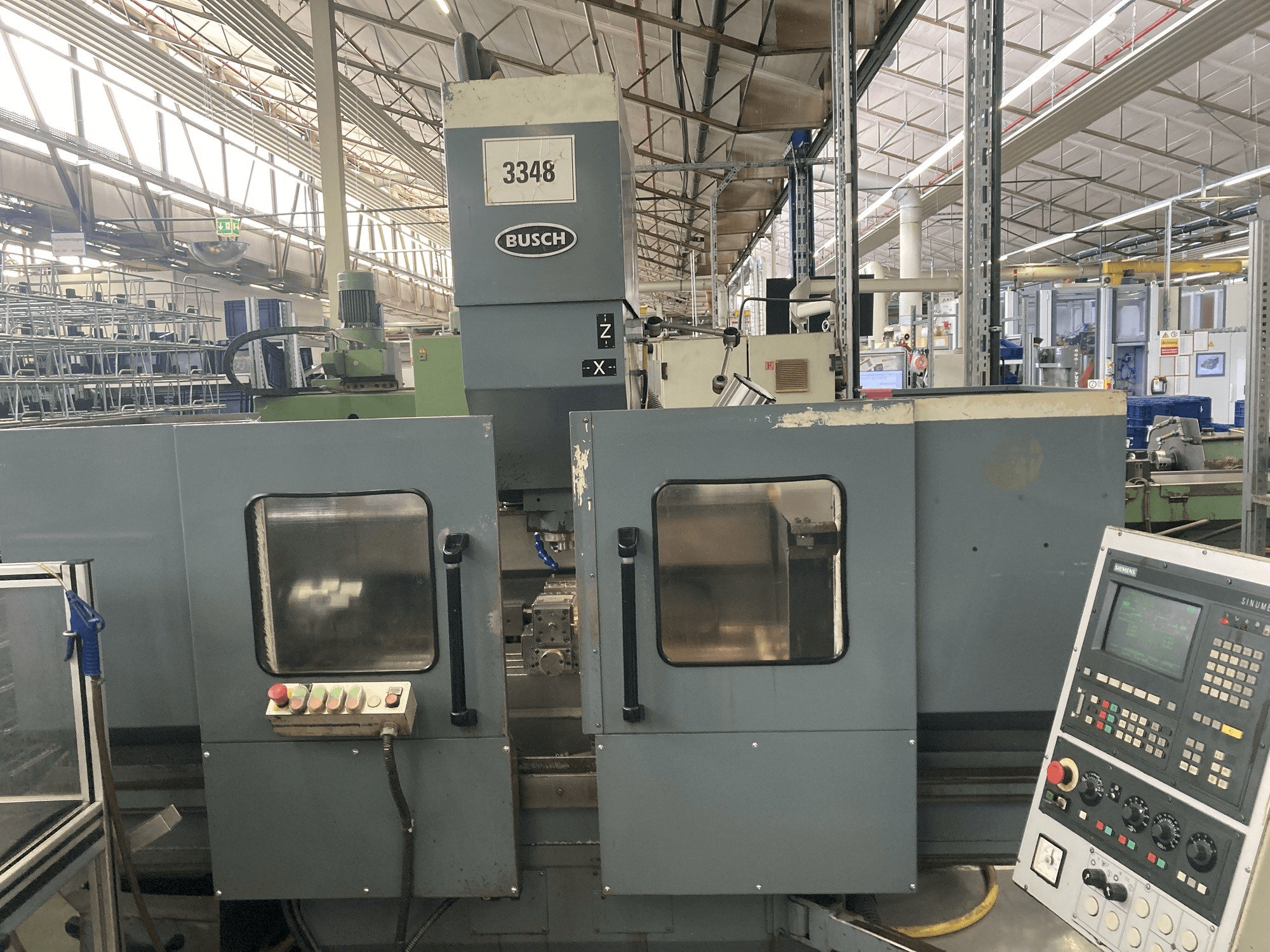 Widok z przodu maszyny BUSCH FB 1- 150