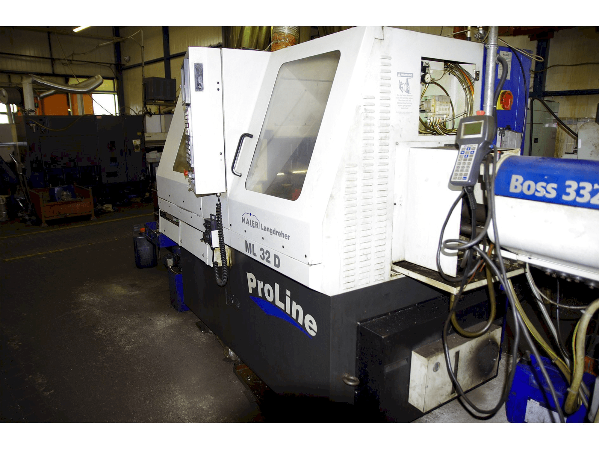 Widok z przodu maszyny Maier ML32D