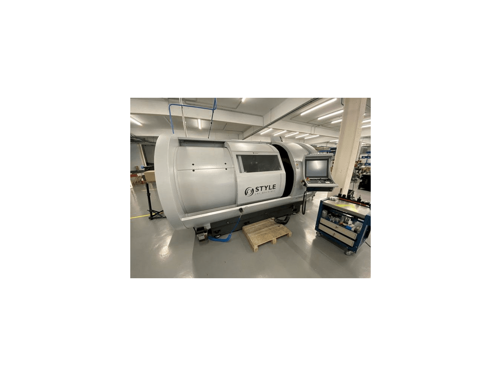 Widok z przodu maszyny Sturtz 750 (900 dbc)