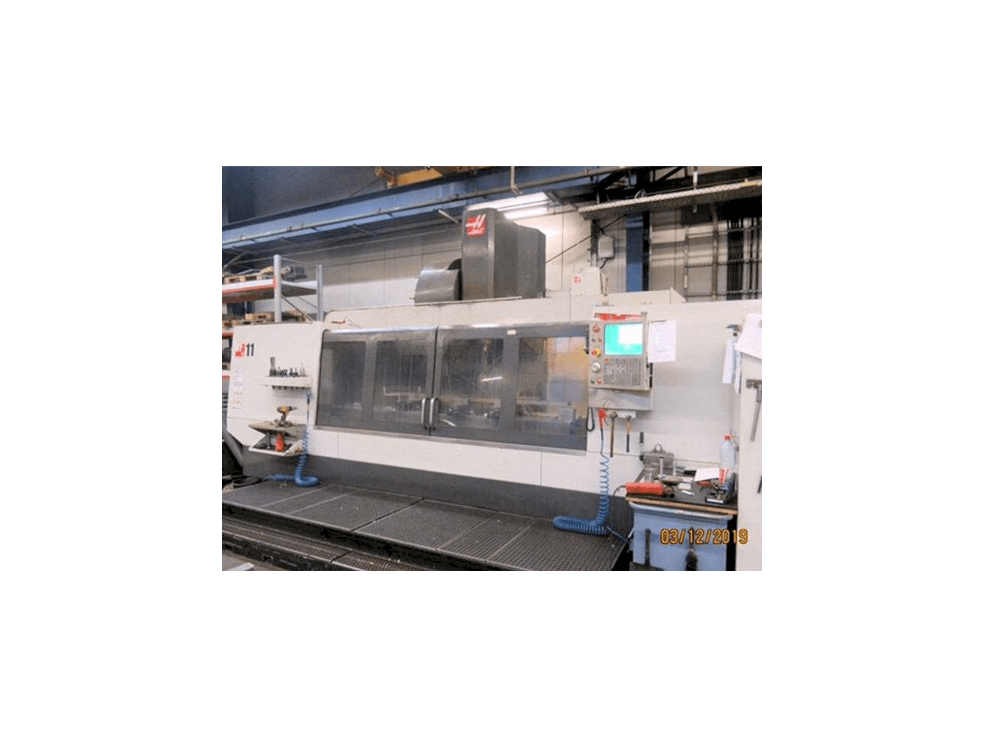 Widok z przodu maszyny HAAS VF-11/50