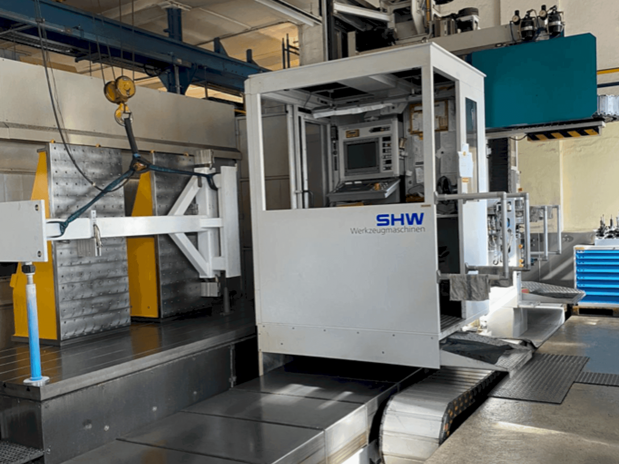 Widok z przodu maszyny SHW Powerspeed 5