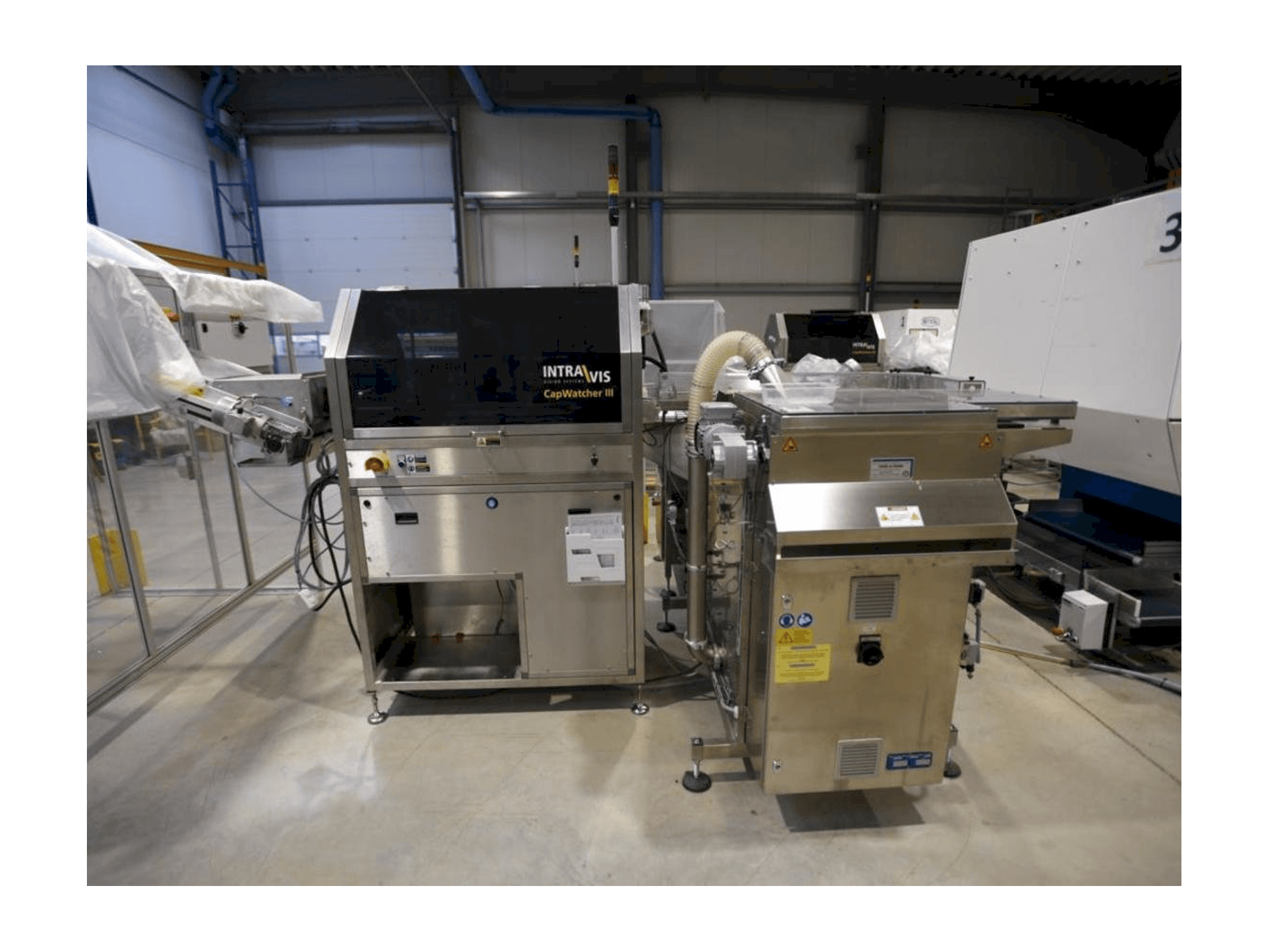 Widok z przodu maszyny INTRAVIS Capwatcher 6431