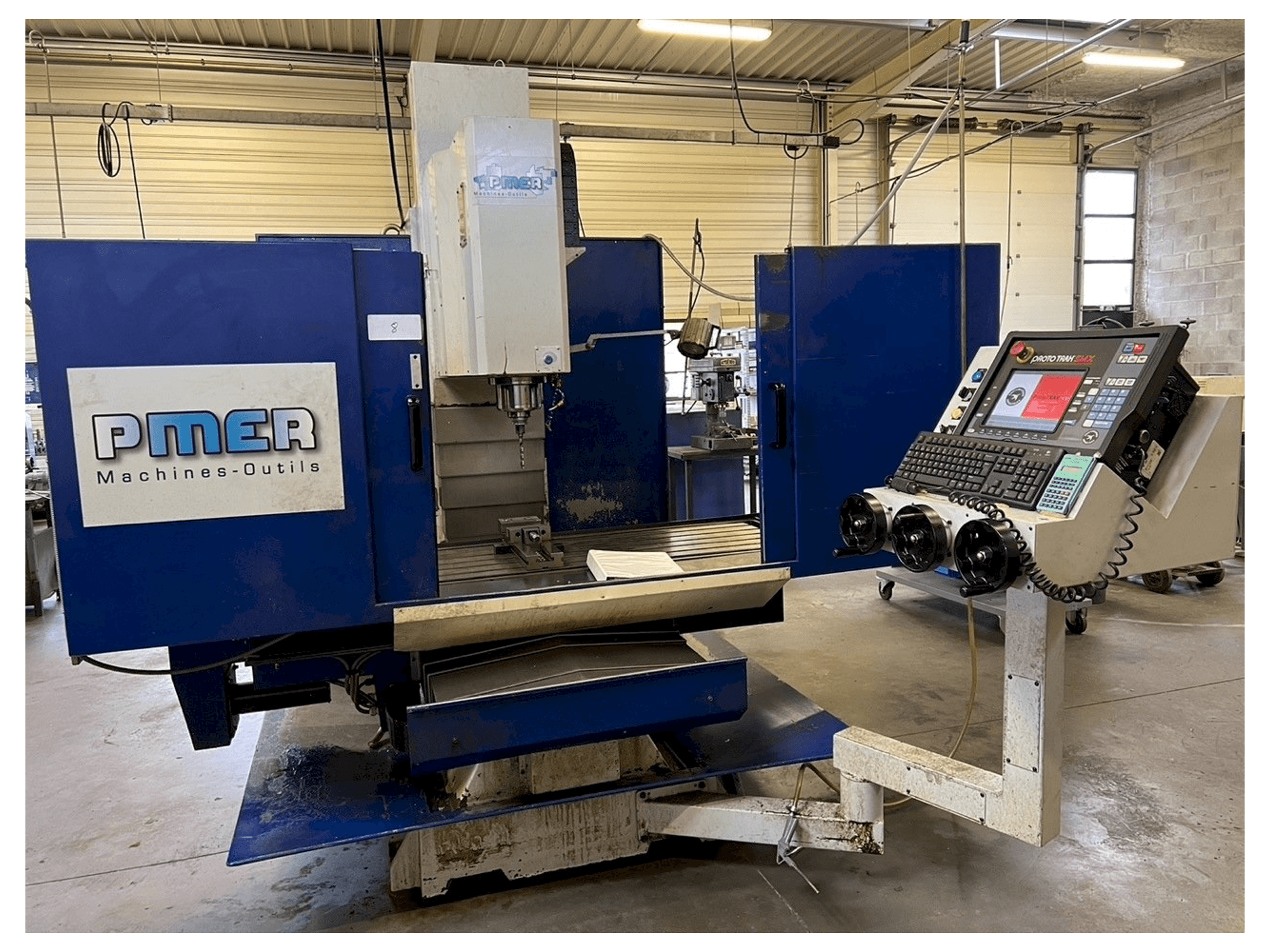 Widok z przodu maszyny PMER S-2473