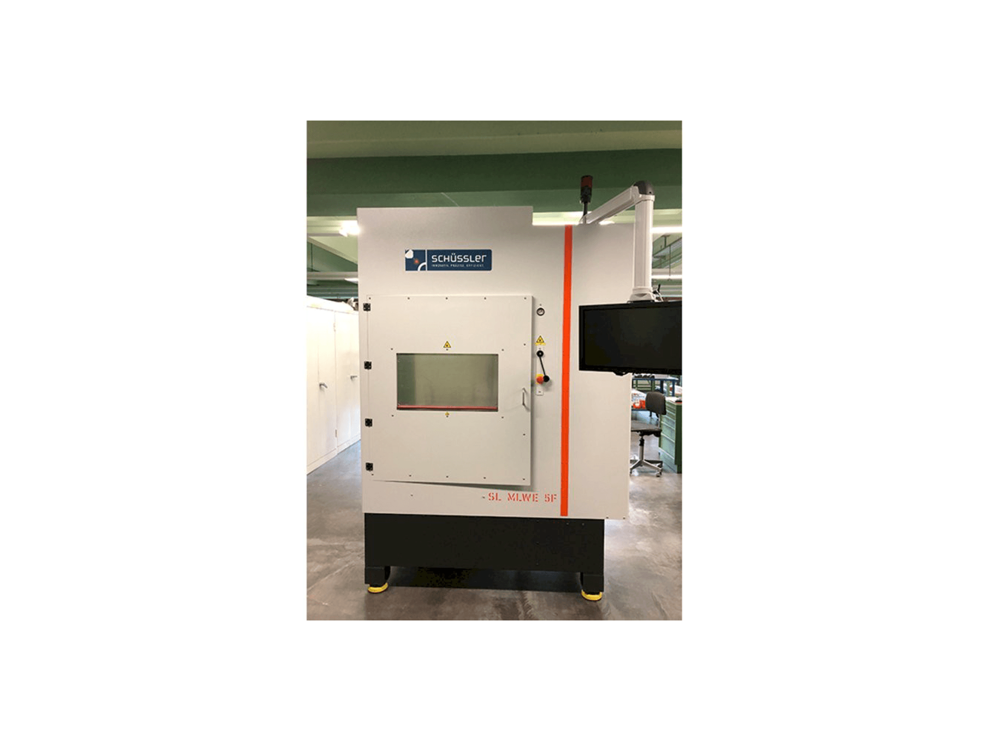 Widok z przodu maszyny Schussler SL MLWE 5F